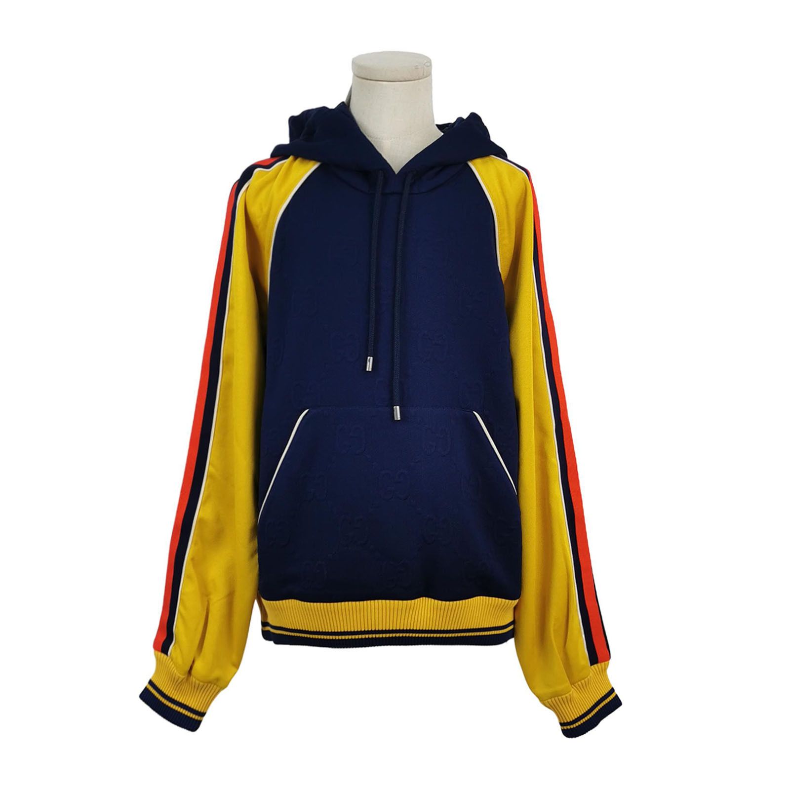 Gucci Gucci Striped Technical Jersey Hoodie XS Size US XS / EU 42 / 0 - 1 Thumbnail