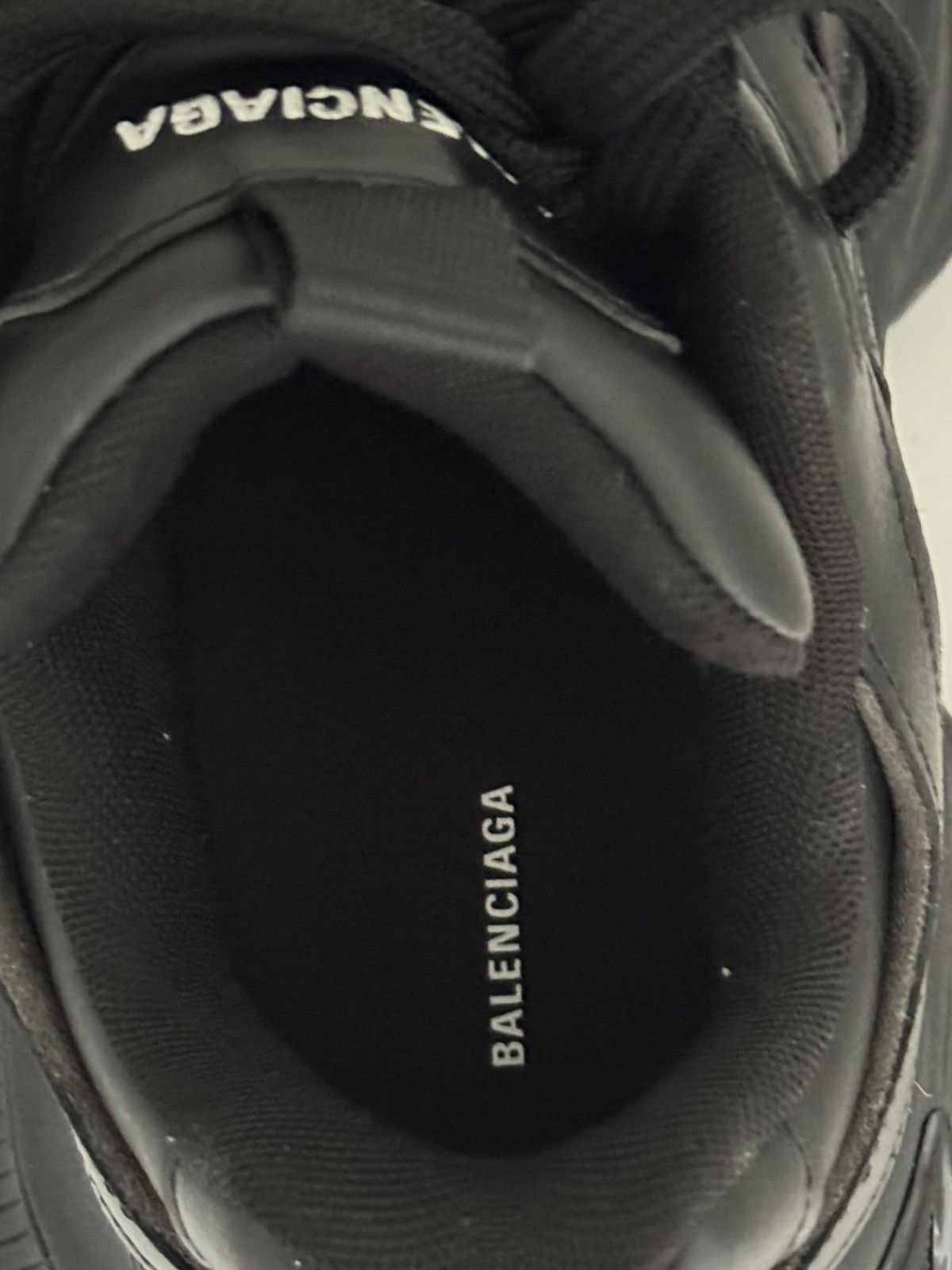 Balenciaga ⛔️Balenciaga leather cargo sneakers black Size US 10 / EU 43 - 7 Thumbnail