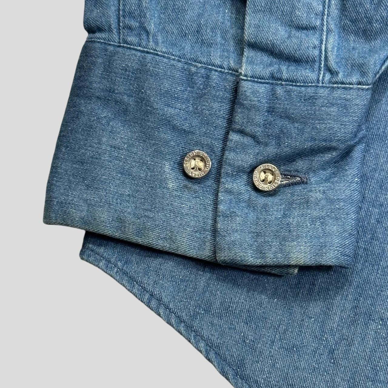 Issey Miyake Issey Miyake 00’s Pleat Detailed Metal Button Shirt - M Size US M / EU 48-50 / 2 - 3 Thumbnail