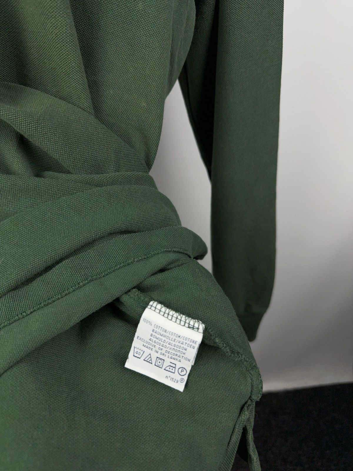 Polo Ralph Lauren 90s Retro Vintage Polo Ralph Lauren Long Sleeve Shirt Green Size US XL / EU 56 / 4 - 11 Thumbnail