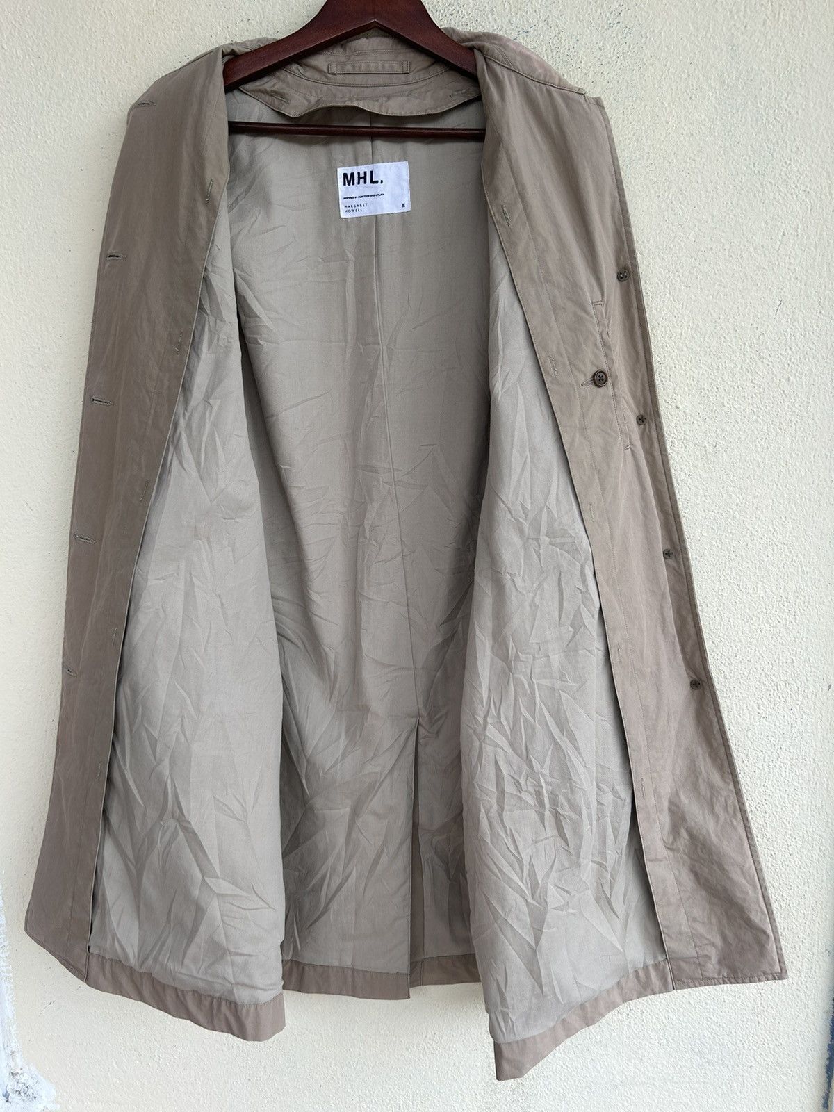 Margaret Howell Long Jacket Trench Coat Size ONE SIZE - 3 Thumbnail