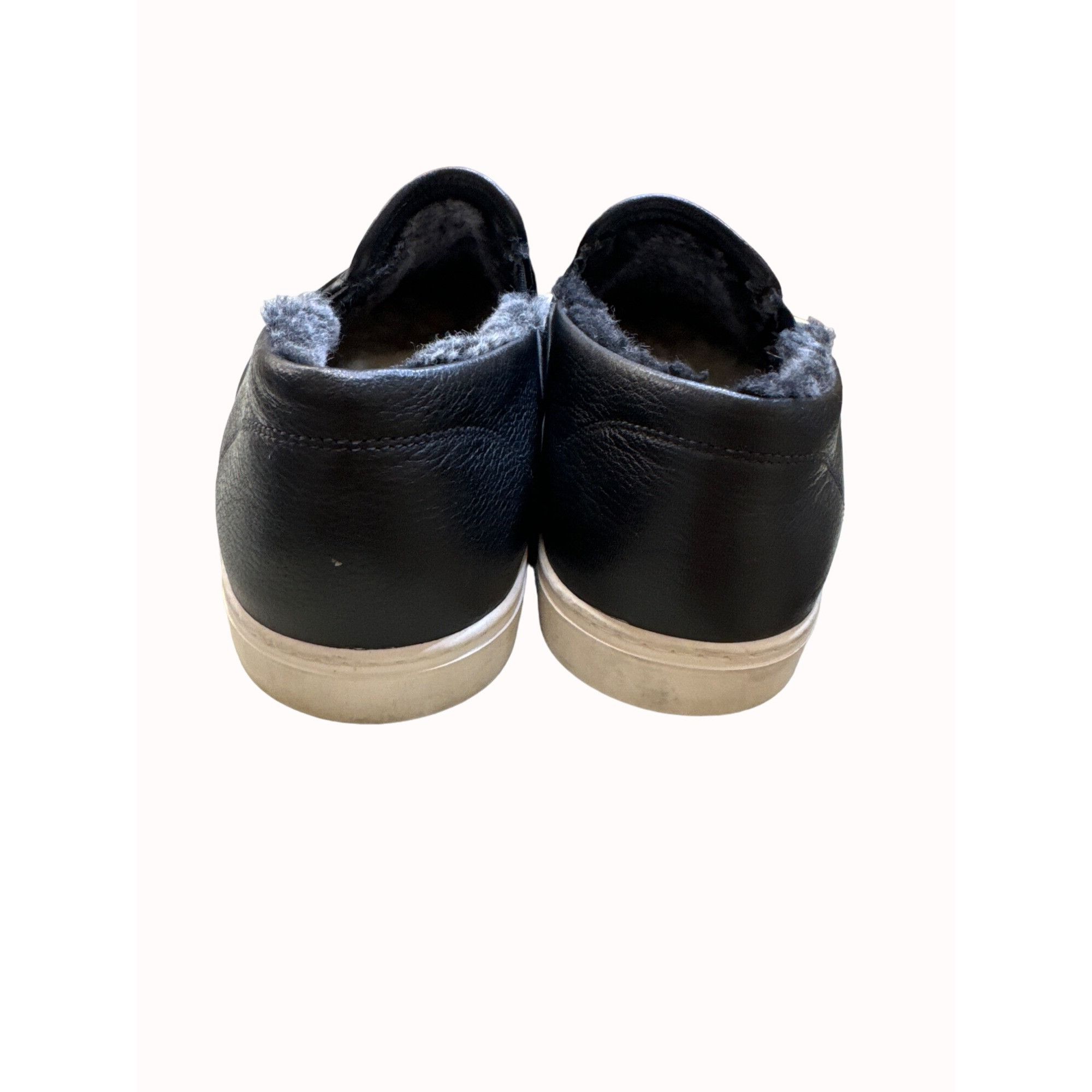 Allen Edmonds Allen Edmonds men’s black leather fur lined slip loafers siz Size US 9 / EU 42 - 4 Thumbnail