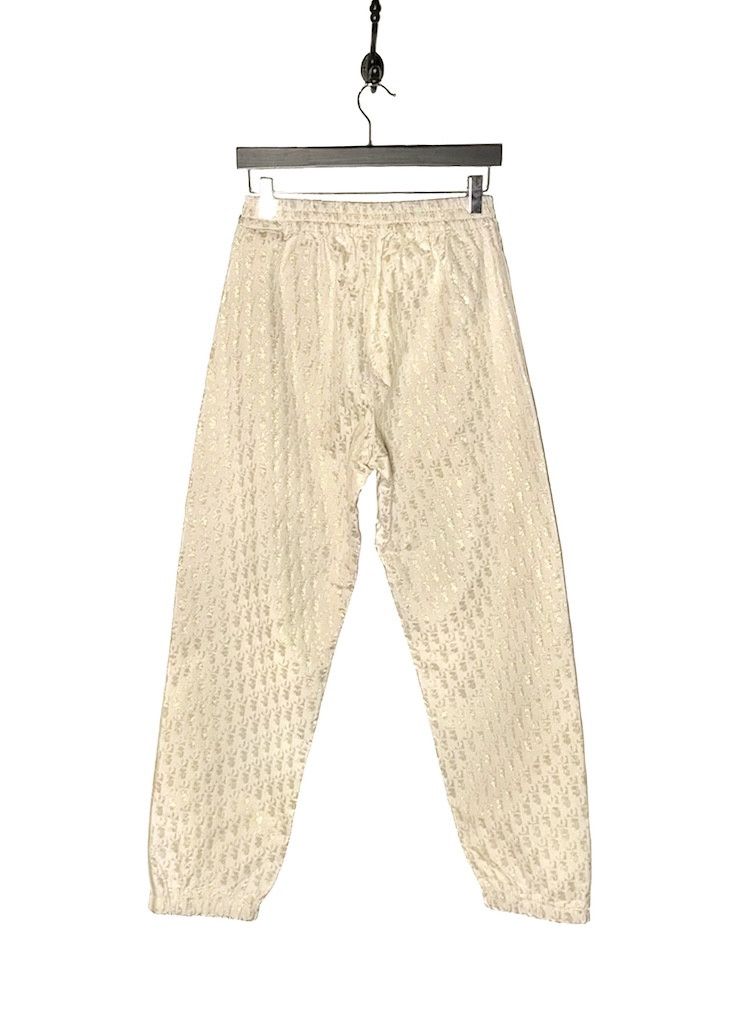 Dior Dior Oblique Gold Technical Taffeta Track Pants Size 26" / US 2 / IT 38 - 7 Thumbnail