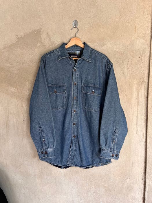 Vintage × Wolverine Vintage Wolverine Denim Jacket Size US M / EU 48-50 / 2 - 2 Thumbnail