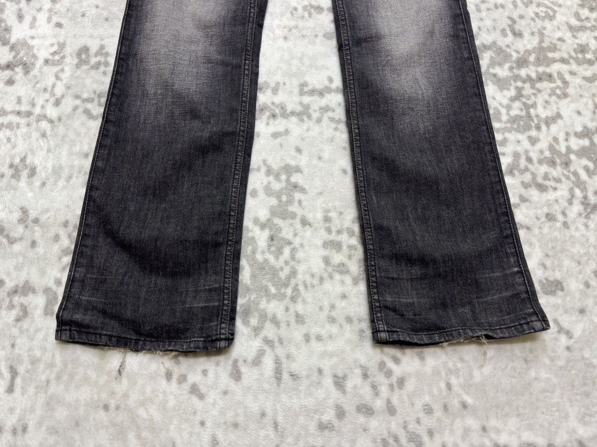 Nicole Club Vintage Nicole Club For Men Snake Pattern Flared Denim Jeans Size US 31 - 7 Thumbnail