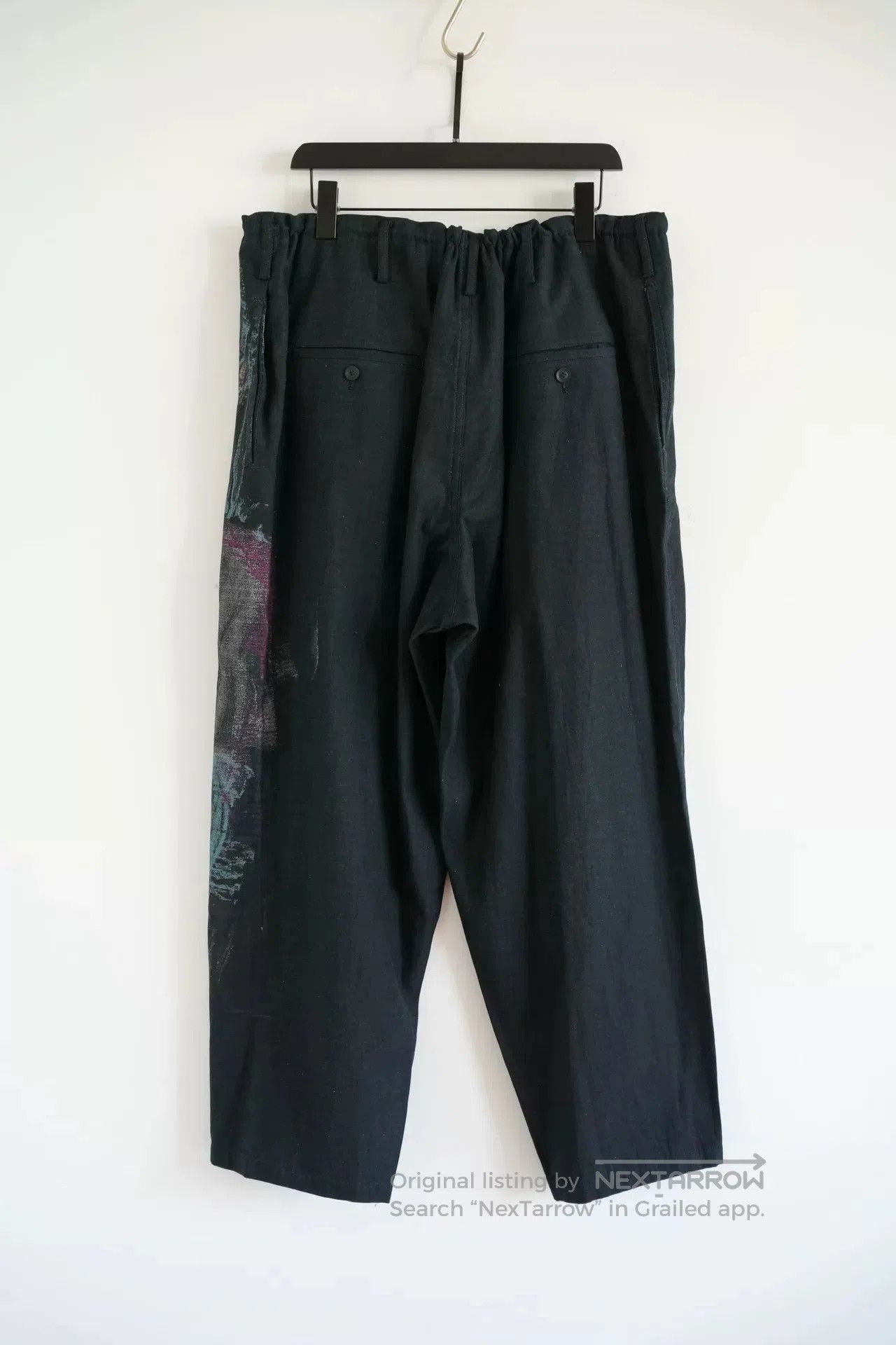 Yohji Yamamoto Yohji Yamamoto Kie Print Long Pants. Size US 27 - 2 Thumbnail