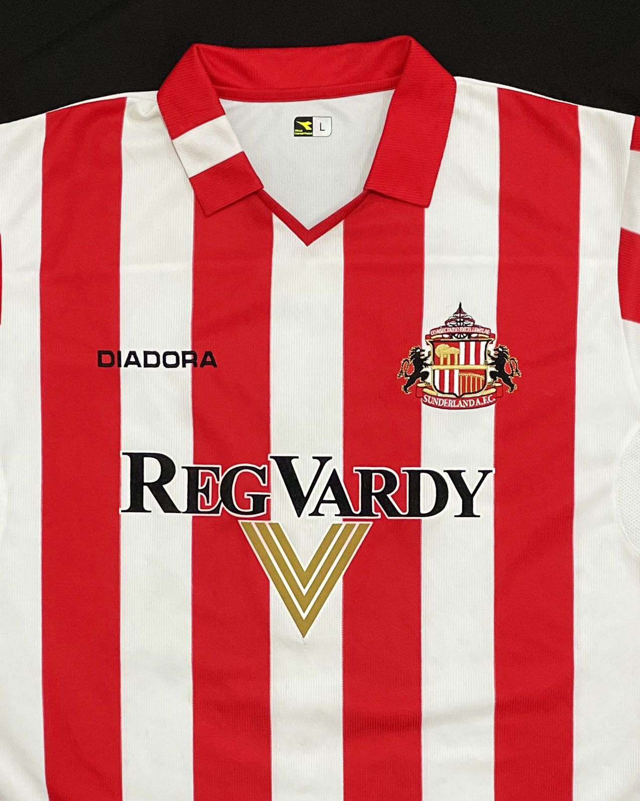 Diadora Sunderland AFC Home Kit 2004 2005 Size US L / EU 52-54 / 3 - 3 Thumbnail