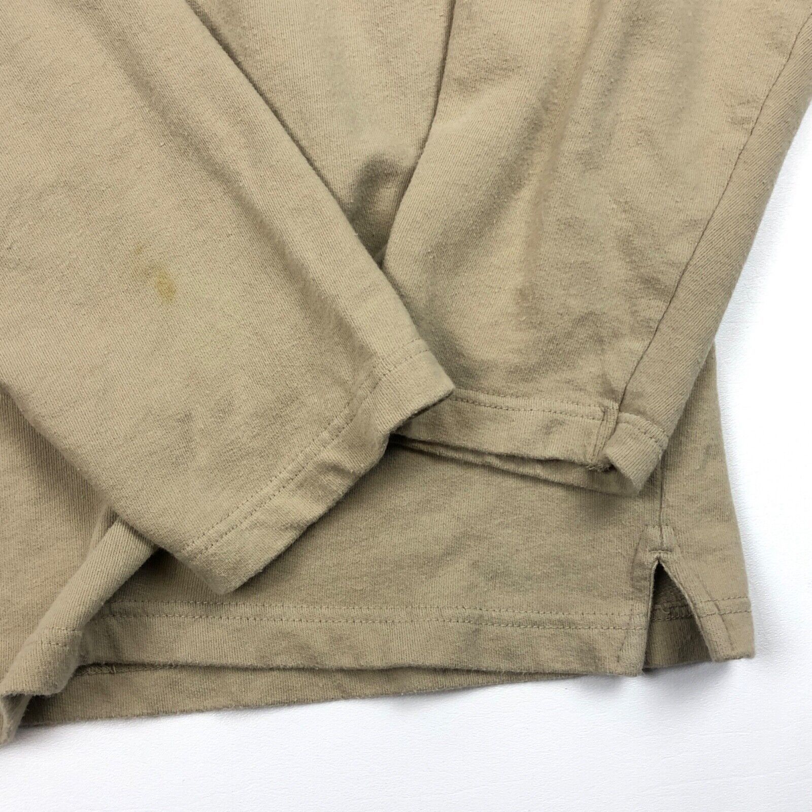 Cherokee Cherokee Brand Brown Tan 1/4 Zip Pullover Sweater Size US L / EU 52-54 / 3 - 2 Thumbnail