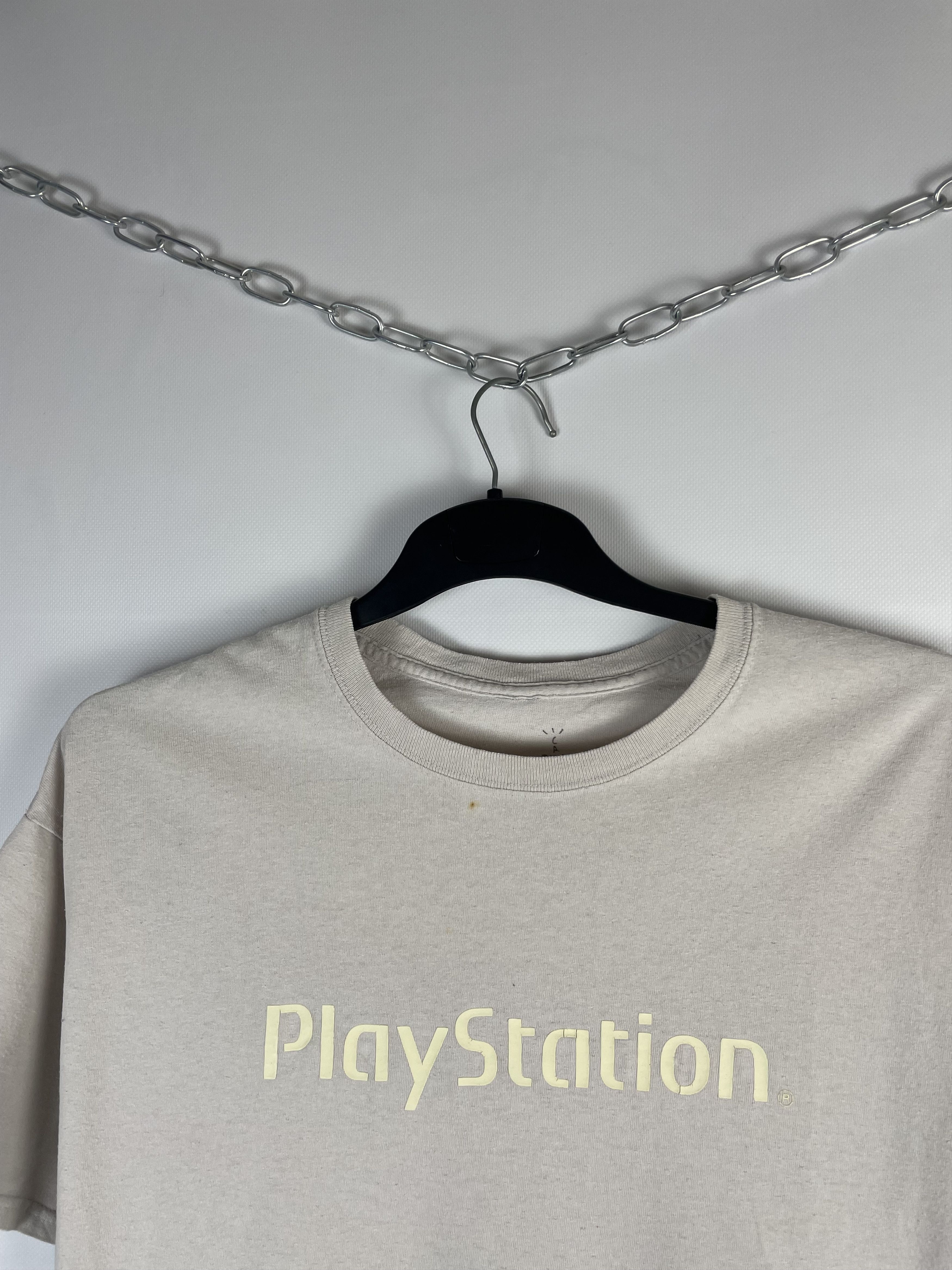 Travis Scott Cactus Jack Play Station Puff print Tee Size US L / EU 52-54 / 3 - 3 Thumbnail