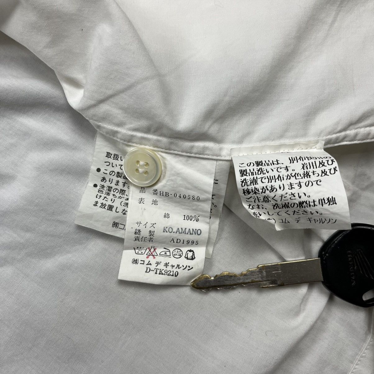 Comme des Garcons Homme 90s Comme des garcons homme Ad 1995 patchwork zip up shirt Size US M / EU 48-50 / 2 - 9 Thumbnail