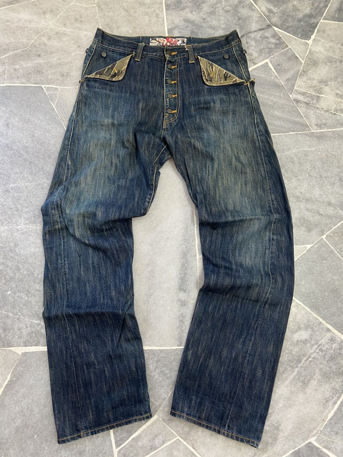 ANDSUNS × Japanese Brand Rare And Suns Jeans japanese Size US 33 - 1 Thumbnail