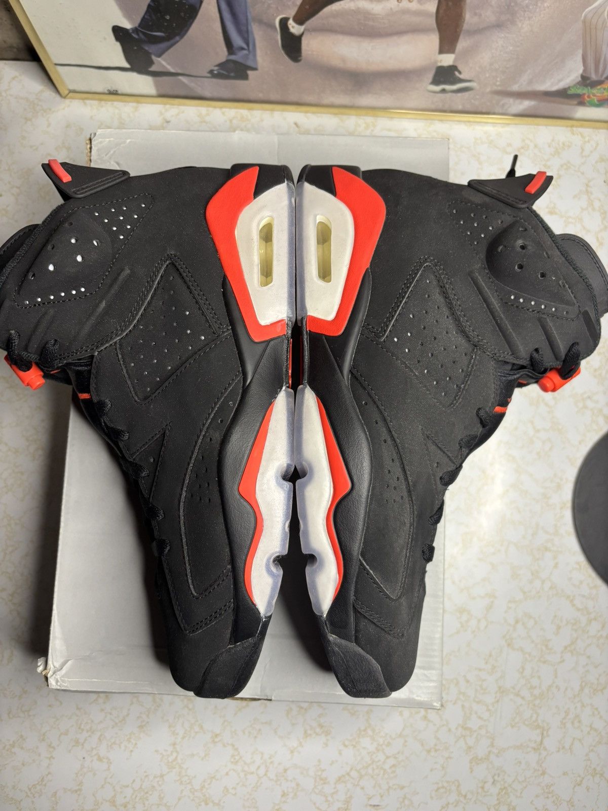 Jordan Brand Jordan Retro 6 ‘black infrared’ Size US 9.5 / EU 42-43 - 4 Thumbnail
