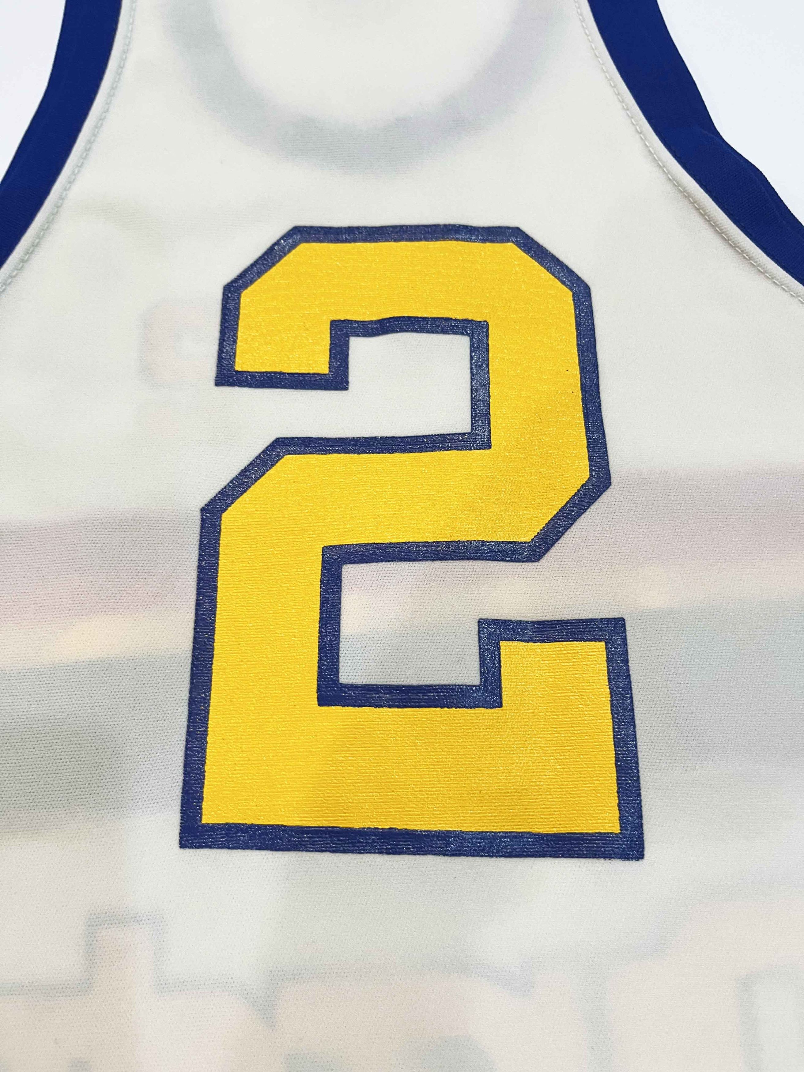 Other Vintage Sand Knit NBA Denver Nuggets ALEX ENGLISH #2 Jersey Size US L / EU 52-54 / 3 - 6 Thumbnail