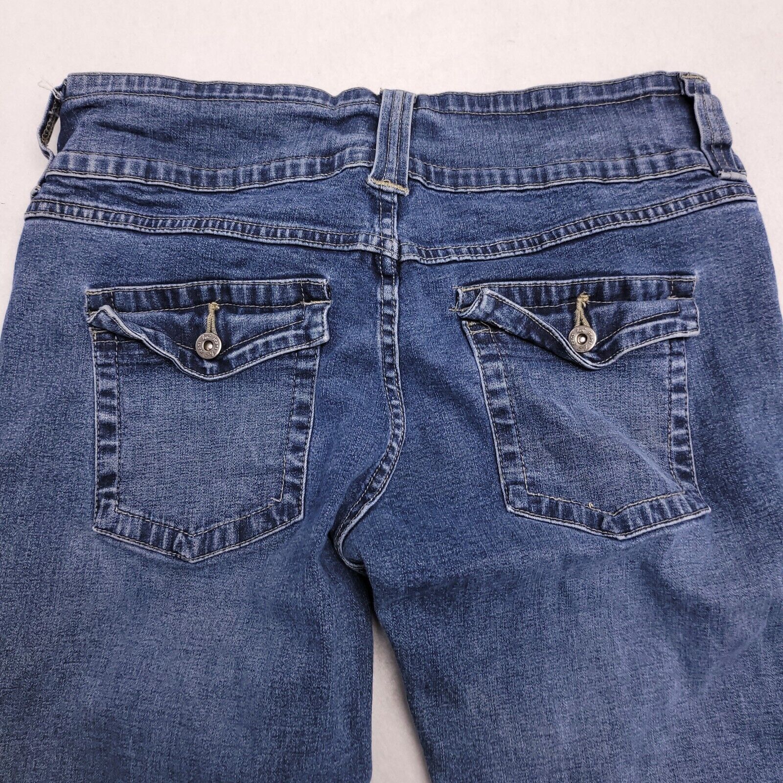 Lee Lee One True Fit Button Zip Denim Jeans Women Size 9/10 Blue Size 32" / US 10 / IT 46 - 11 Thumbnail