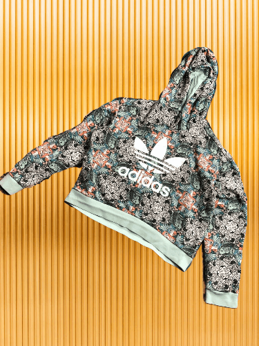 Adidas Adidas Baggy Cropped Hoodie Womens Size M / US 6-8 / IT 42-44 - 1 Thumbnail