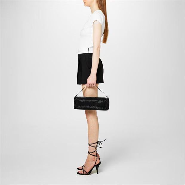 Alexander Wang o1g2r1mq0824 Heels 105 Sandals in Black & White Size US 8 / IT 38 - 6 Thumbnail