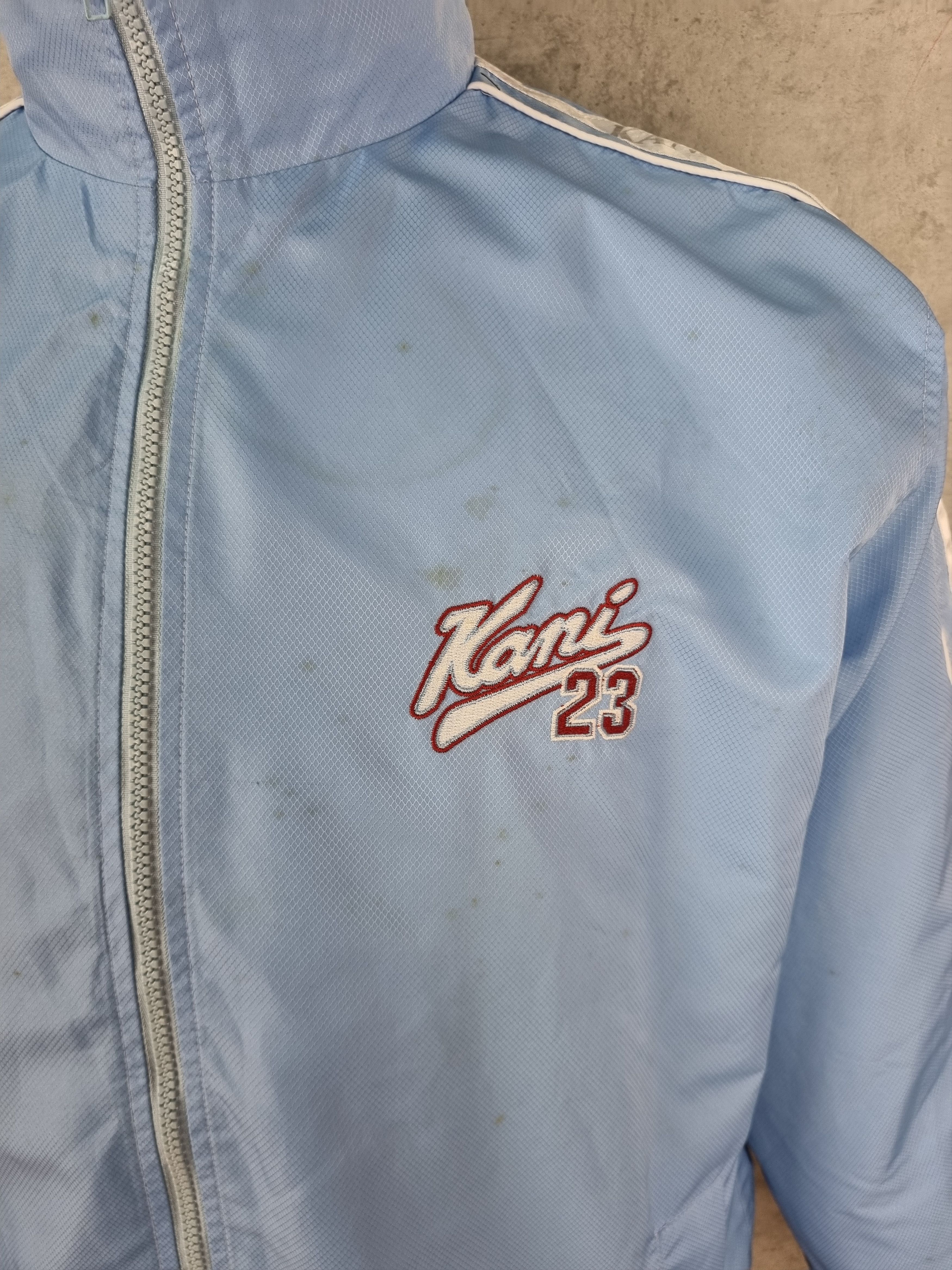 Karl Kani × Vintage Karl Kani Vintage Big Logo Side Tape Track top Size US L / EU 52-54 / 3 - 7 Thumbnail