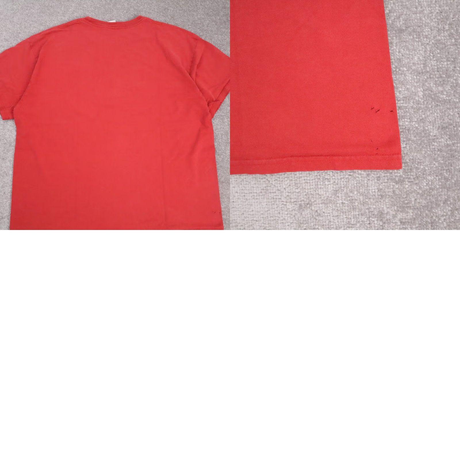 Nike VINTAGE Nike Basketball Shirt 2XL Red Short Sleeve Crew Neck Mens 90s Sports Swoosh Thrashed Size US XXL / EU 58 / 5 - 9 Thumbnail