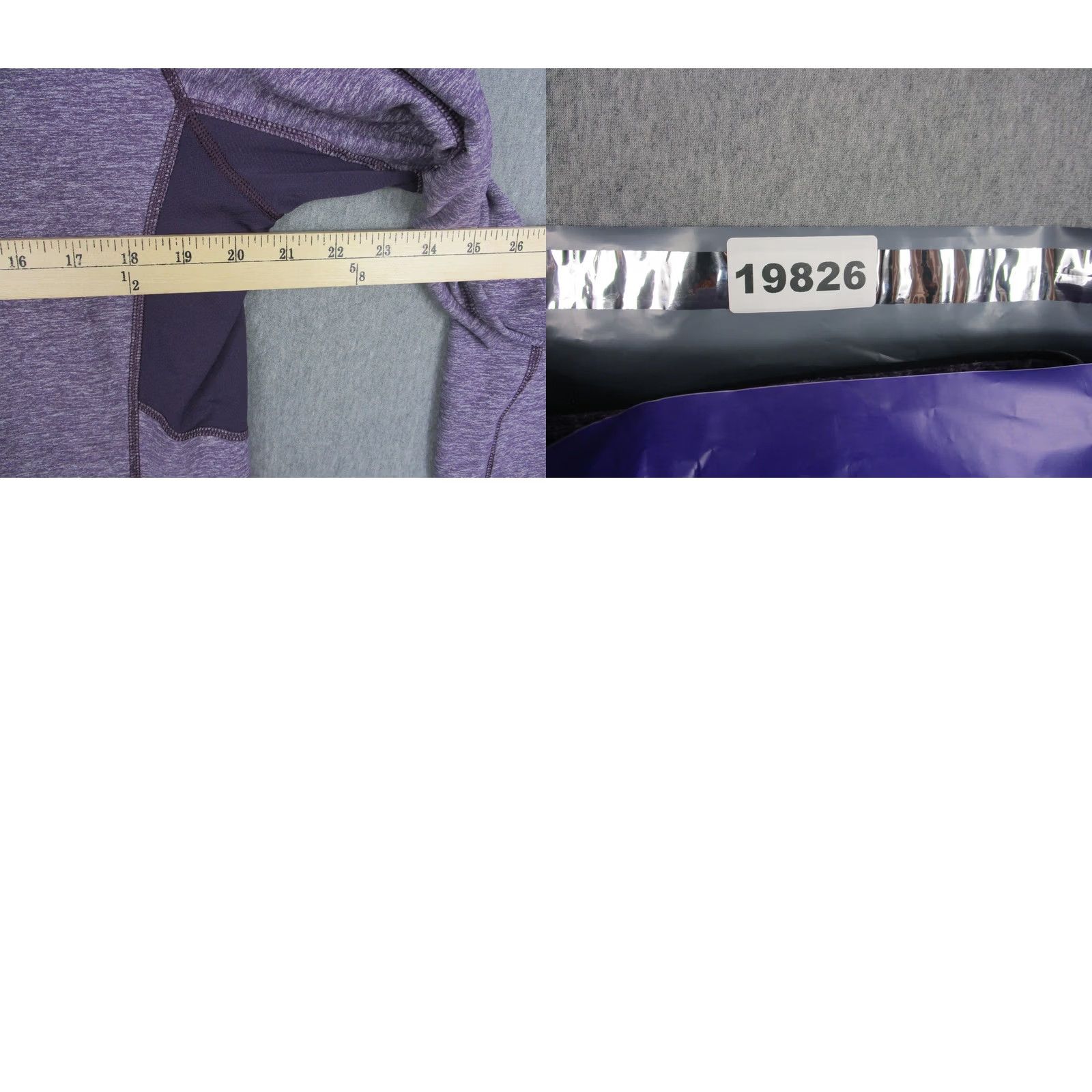 Lululemon Lululemon Shirt Womens Large Purple 1/4 Zip Thumbholes Zip Pocket Running Top Size L / US 10 / IT 46 - 9 Thumbnail