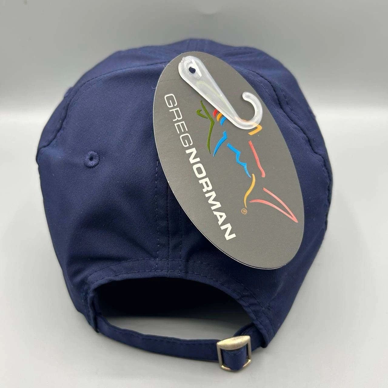 Greg Norman Greg Norman Golf Hat Men Blue Embroidered Strap Back Cap New Size ONE SIZE - 7 Thumbnail