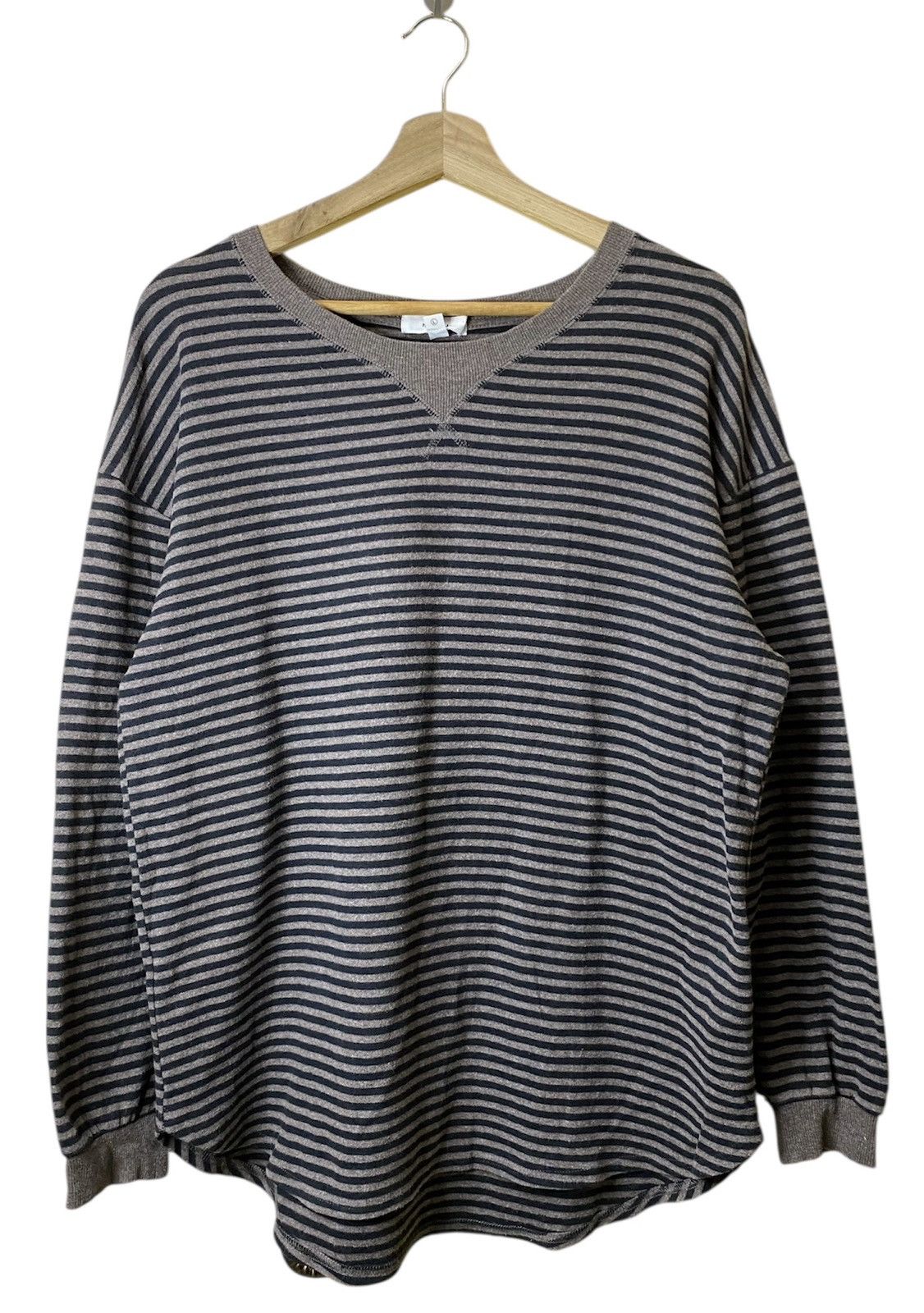 Other Niko And ... Stripes Tshirt Long Sleeve Crewneck Size L / US 10 / IT 46 - 1 Thumbnail