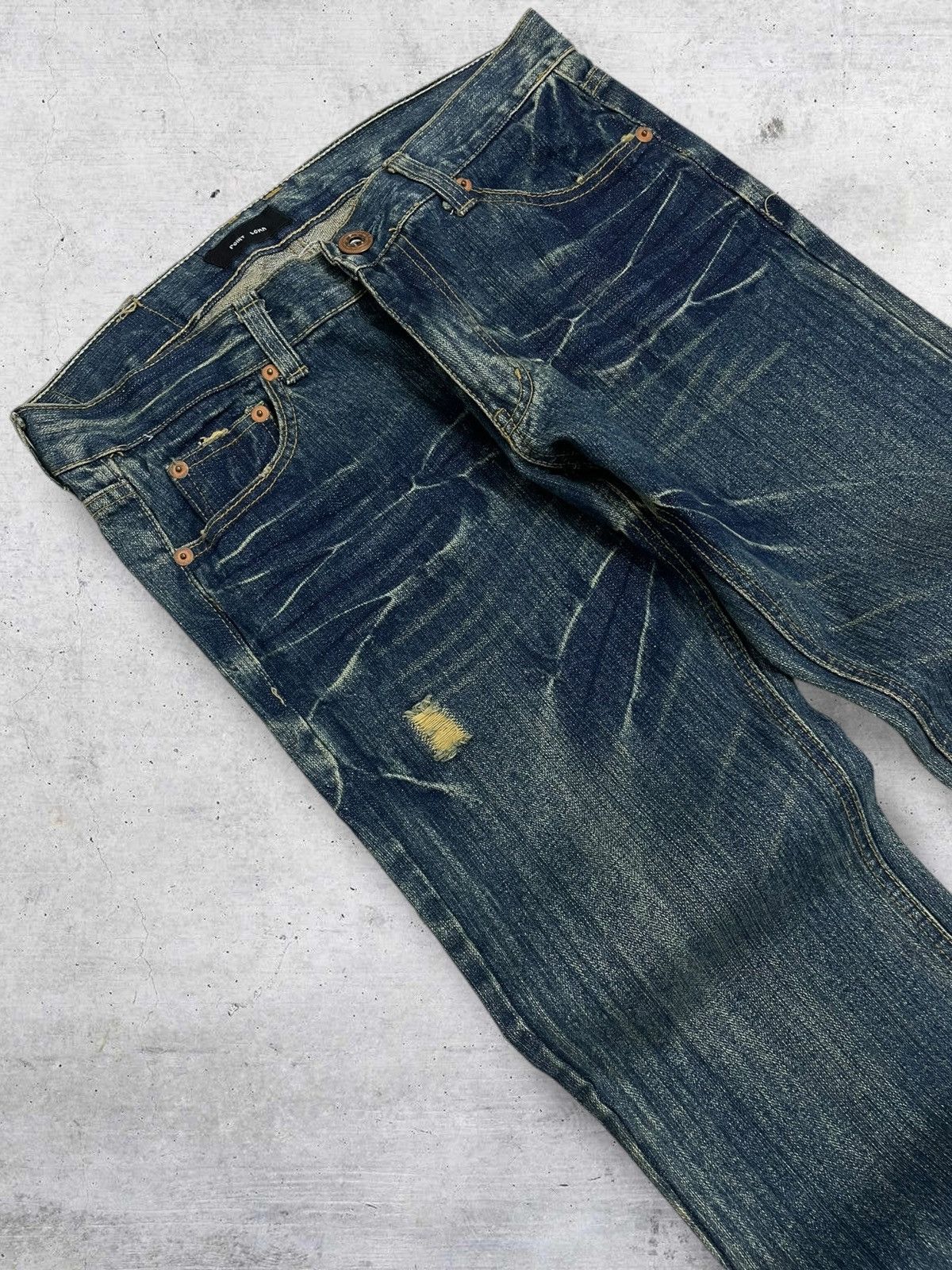 Hysteric Glamour POINT LOMA 1990S JAPAN DESIGNER PEACE&LOVE DAICOCK DENIM Size US 33 - 11 Thumbnail