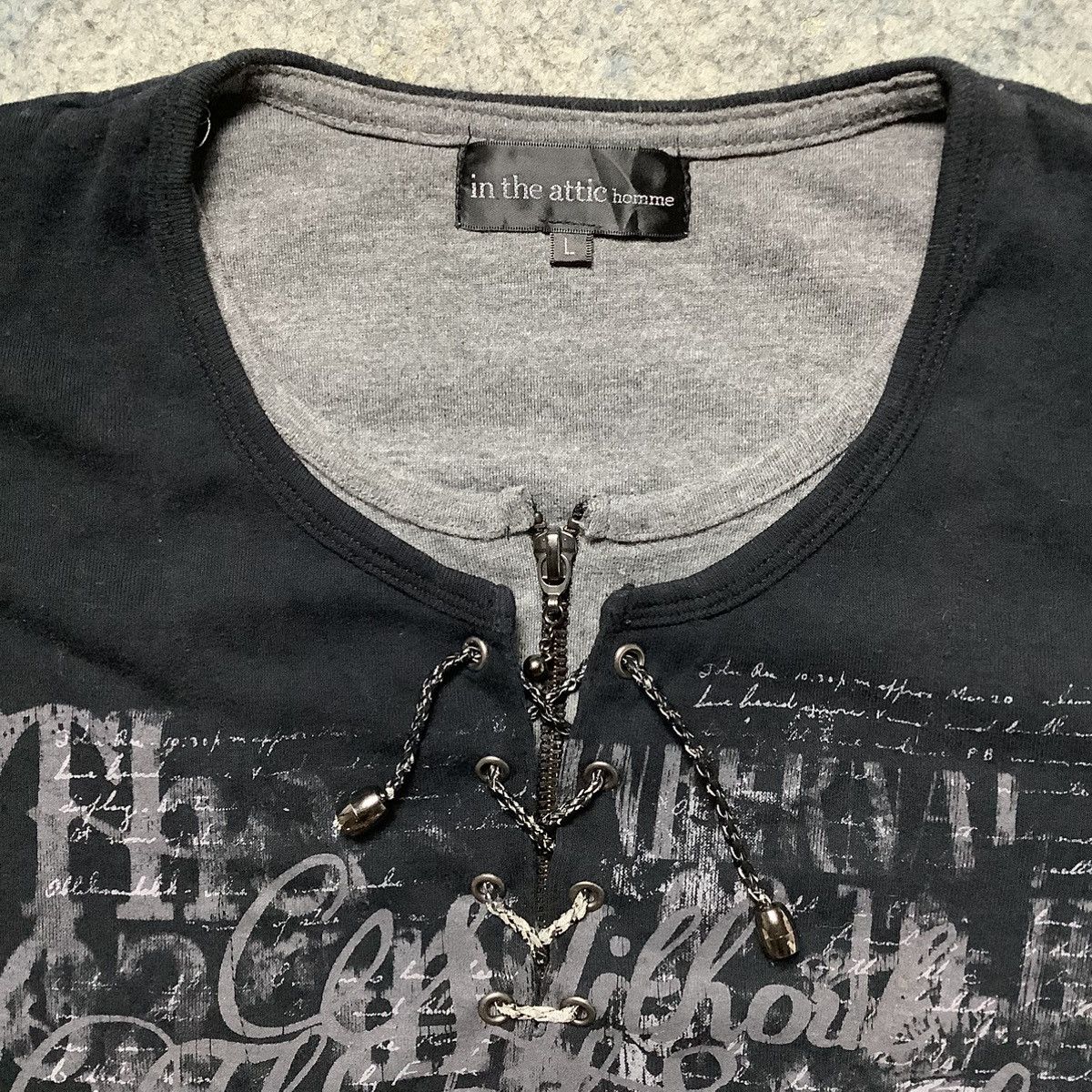 In The Attic Japanese brand In The Attic Y2K Tee Size US L / EU 52-54 / 3 - 4 Thumbnail