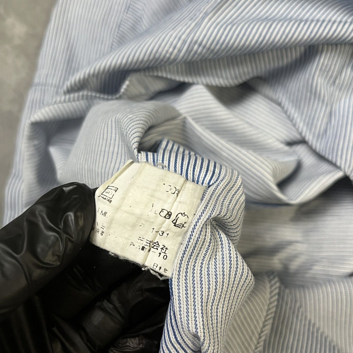 Issey Miyake IM by Issey Miyake Line Striped Japan Designer Archive Shirt Size US M / EU 48-50 / 2 - 5 Thumbnail