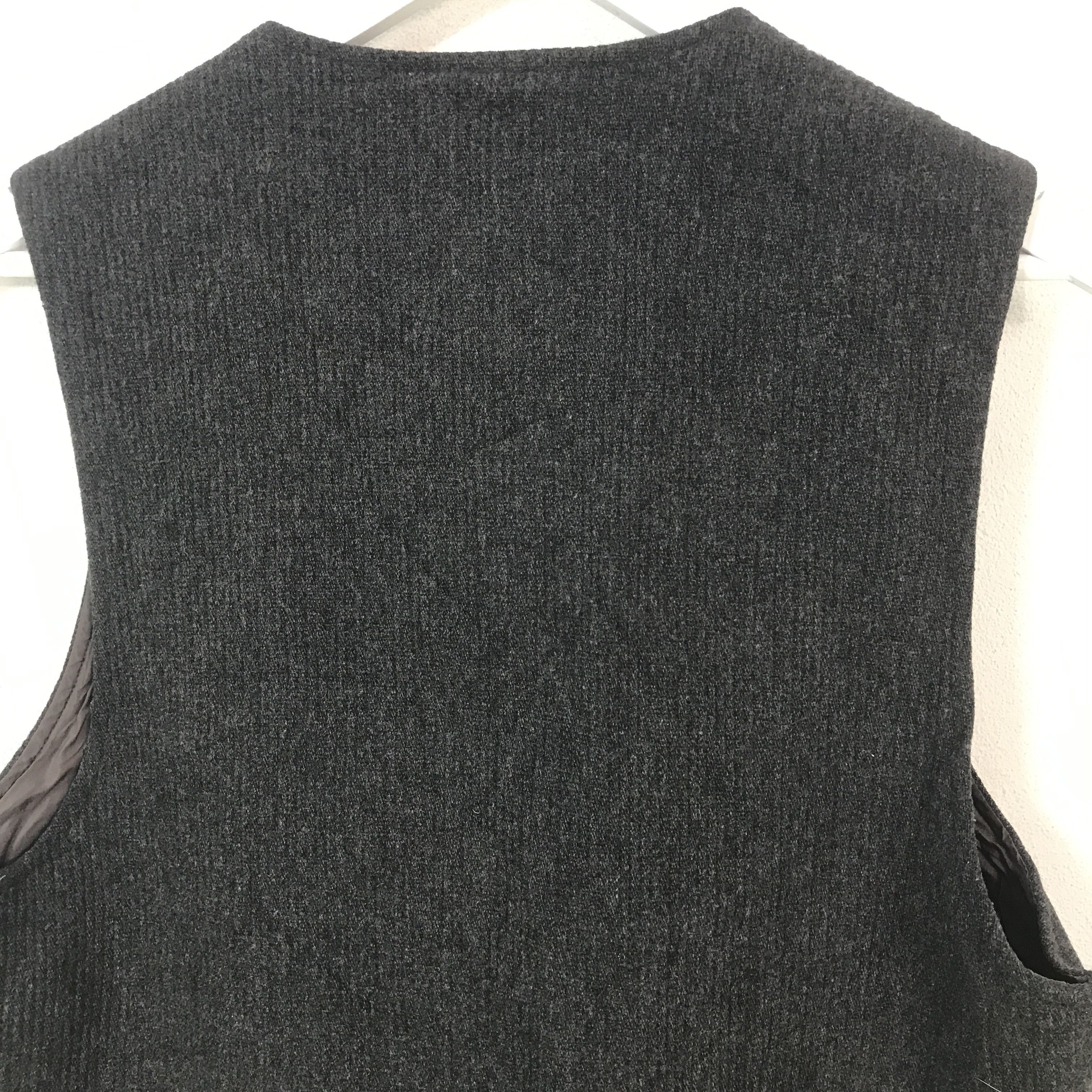 Pazzo pazzo Wool button vest made in Japan K69B19 Size US M / EU 48-50 / 2 - 4 Thumbnail