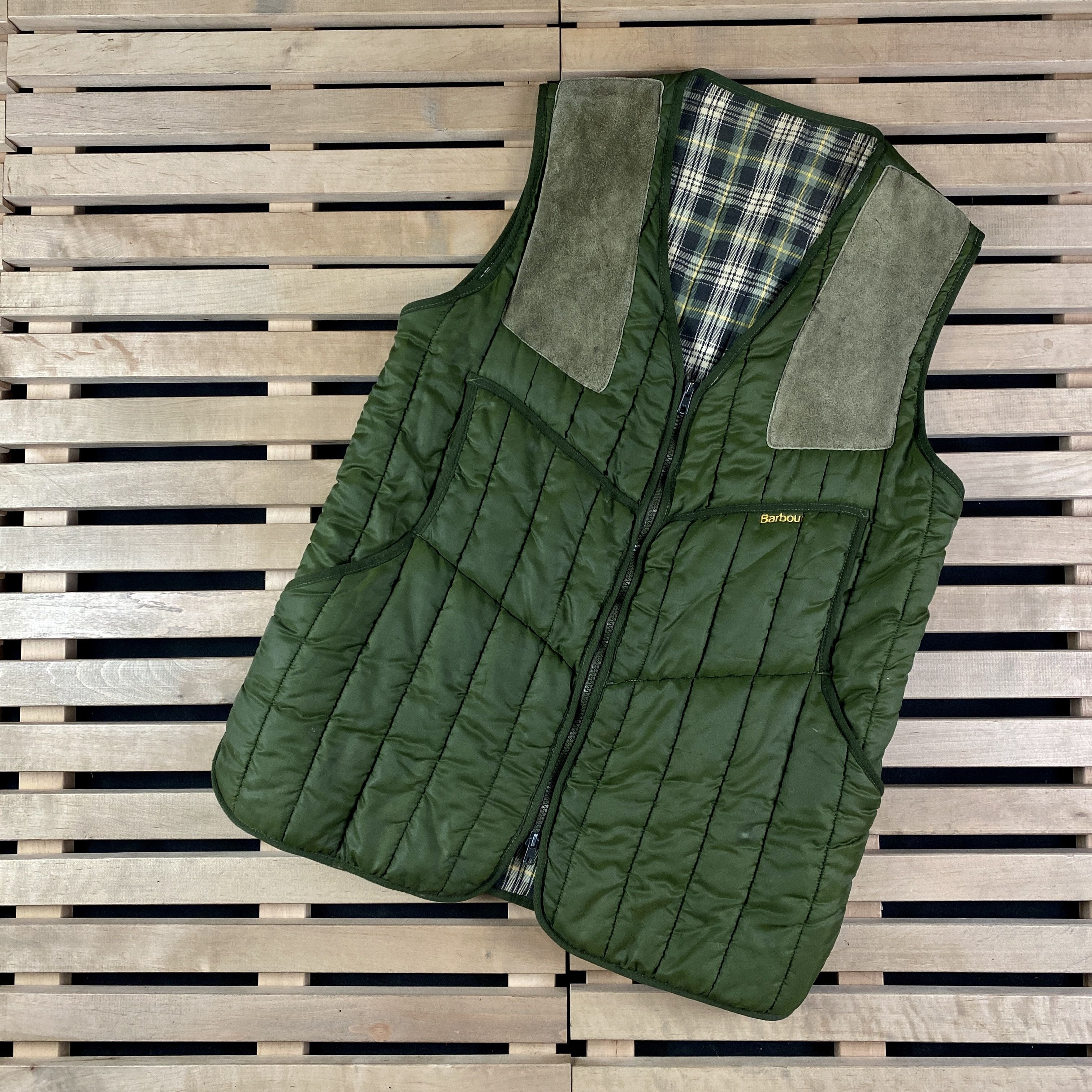 Barbour × Vintage Mens Waistcoat Barbour Size S Size US S / EU 44-46 / 1 - 1 Thumbnail