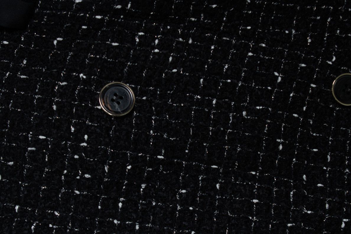 Amiri Amiri, Boucle long coat in black Size US M / EU 48-50 / 2 - 7 Thumbnail