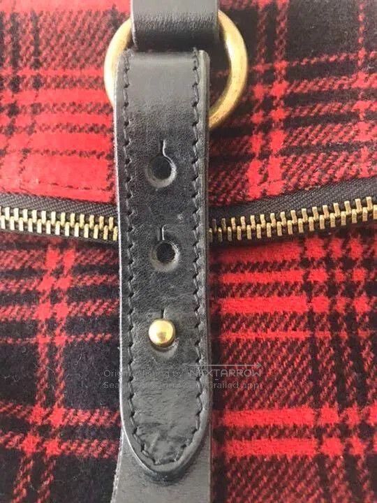 RRL Ralph Lauren Ralph Lauren RRL Plaid Wool Leather Clutch. Size ONE SIZE - 4 Thumbnail