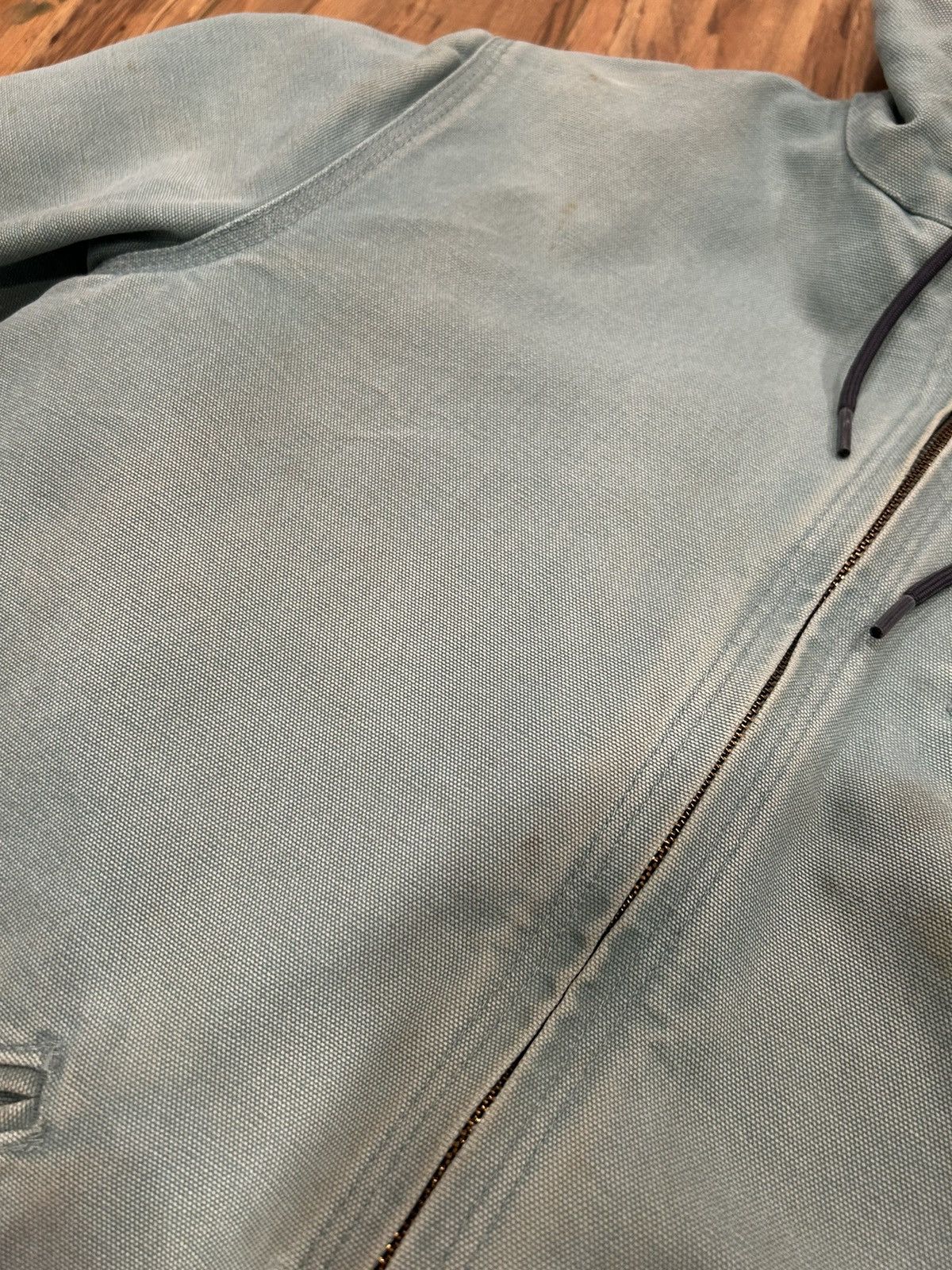 Carhartt RARE Vintage Light Blue Carhartt Work Jacket Size US M / EU 48-50 / 2 - 6 Thumbnail