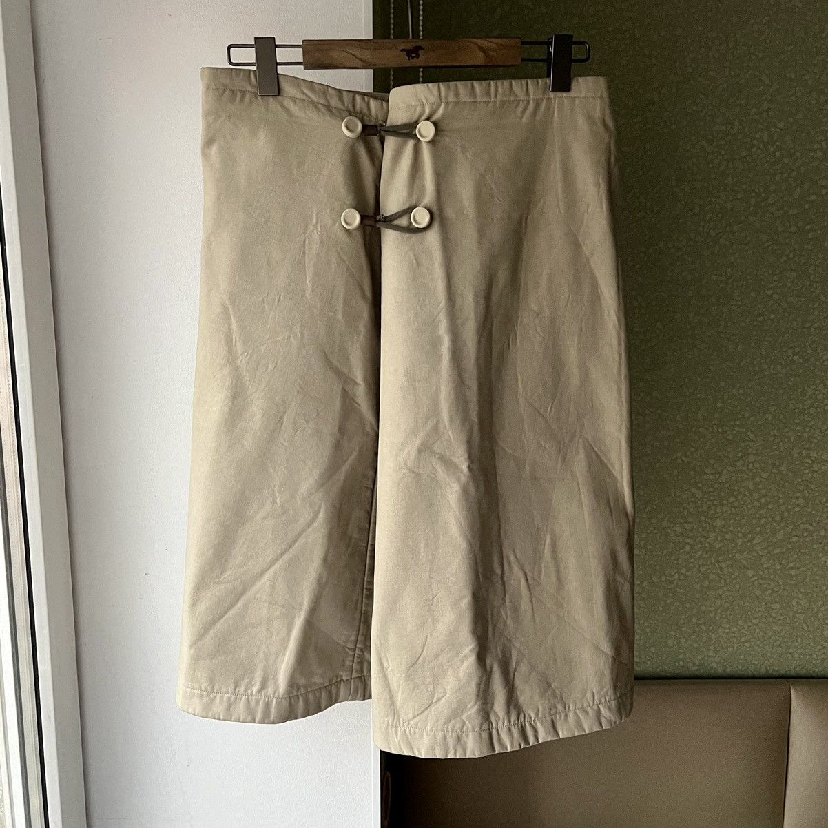 Mandarina Duck AW00 Endowear Wrap Skirt Size 28" / US 6 / IT 42 - 1 Thumbnail