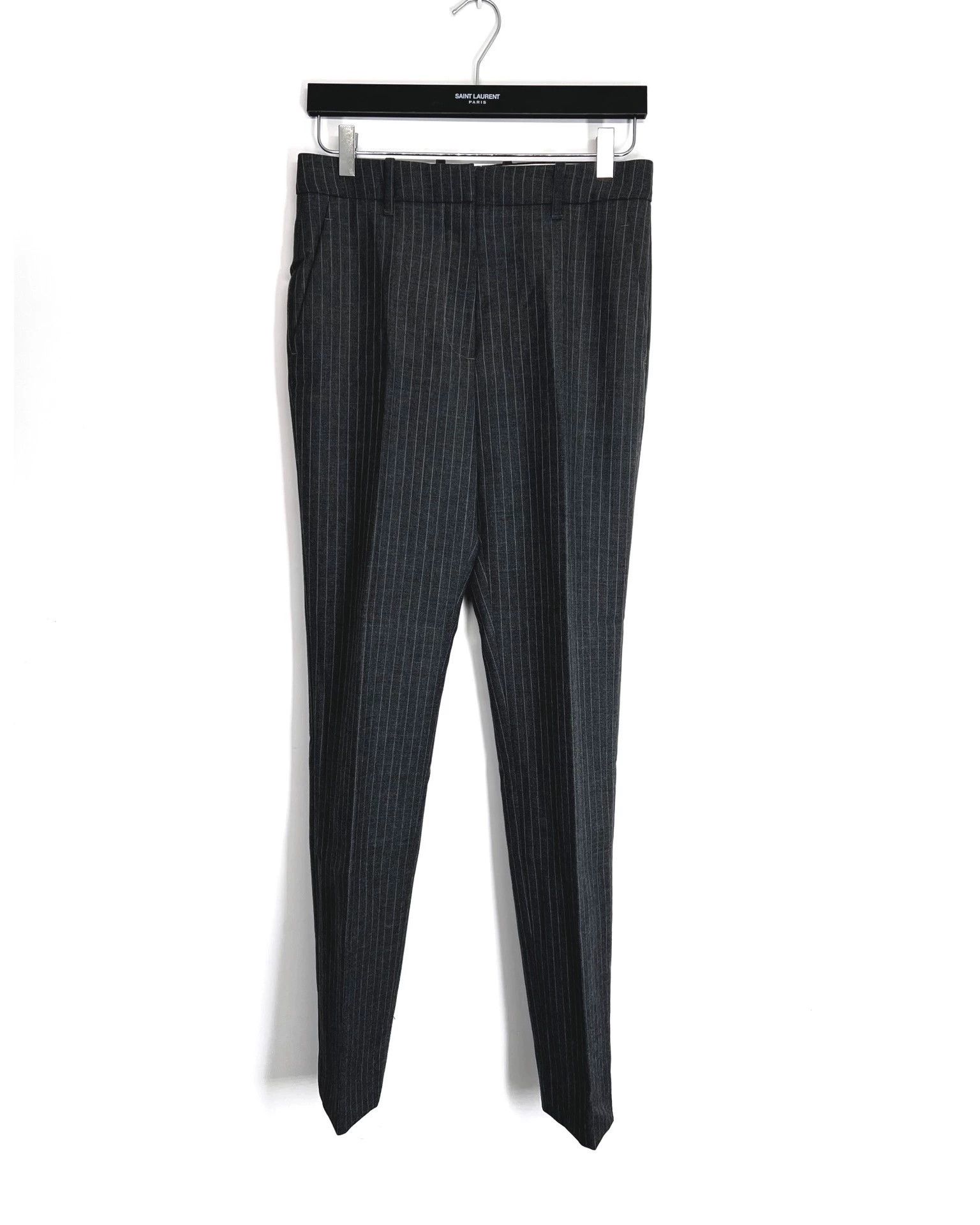 Calvin Klein Calvin Klein 205W39NYC gray stripe wool pants 2/38 Size 25" / US 0 / IT 36 - 1 Thumbnail