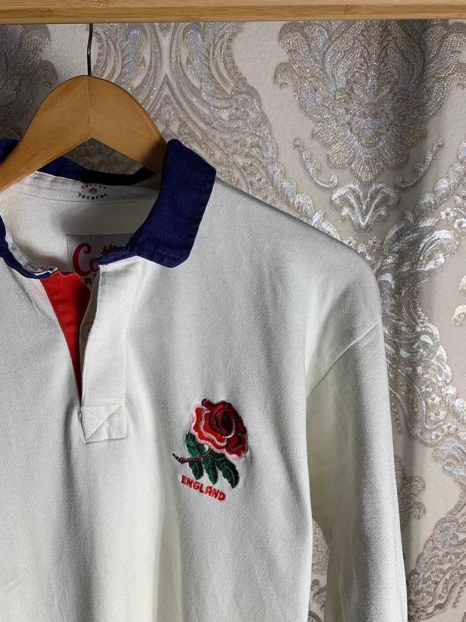 Cotton Traders × Vintage VERY RARE COTTON TRADERS ENGLAND RUGBY JERSEY BLOKECORE 90s Size US M / EU 48-50 / 2 - 2 Thumbnail