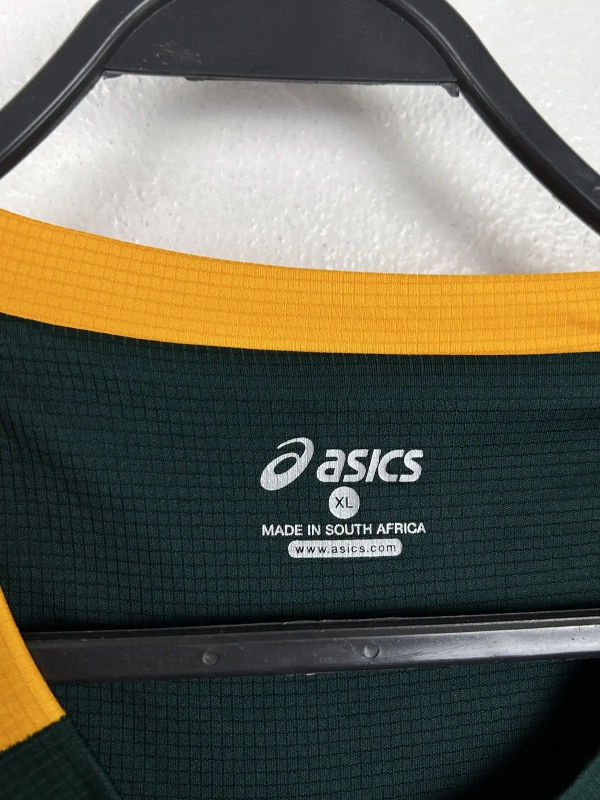 Asics Asics South African Rugby Sportswear Jersey In Green Size US XL / EU 56 / 4 - 6 Thumbnail