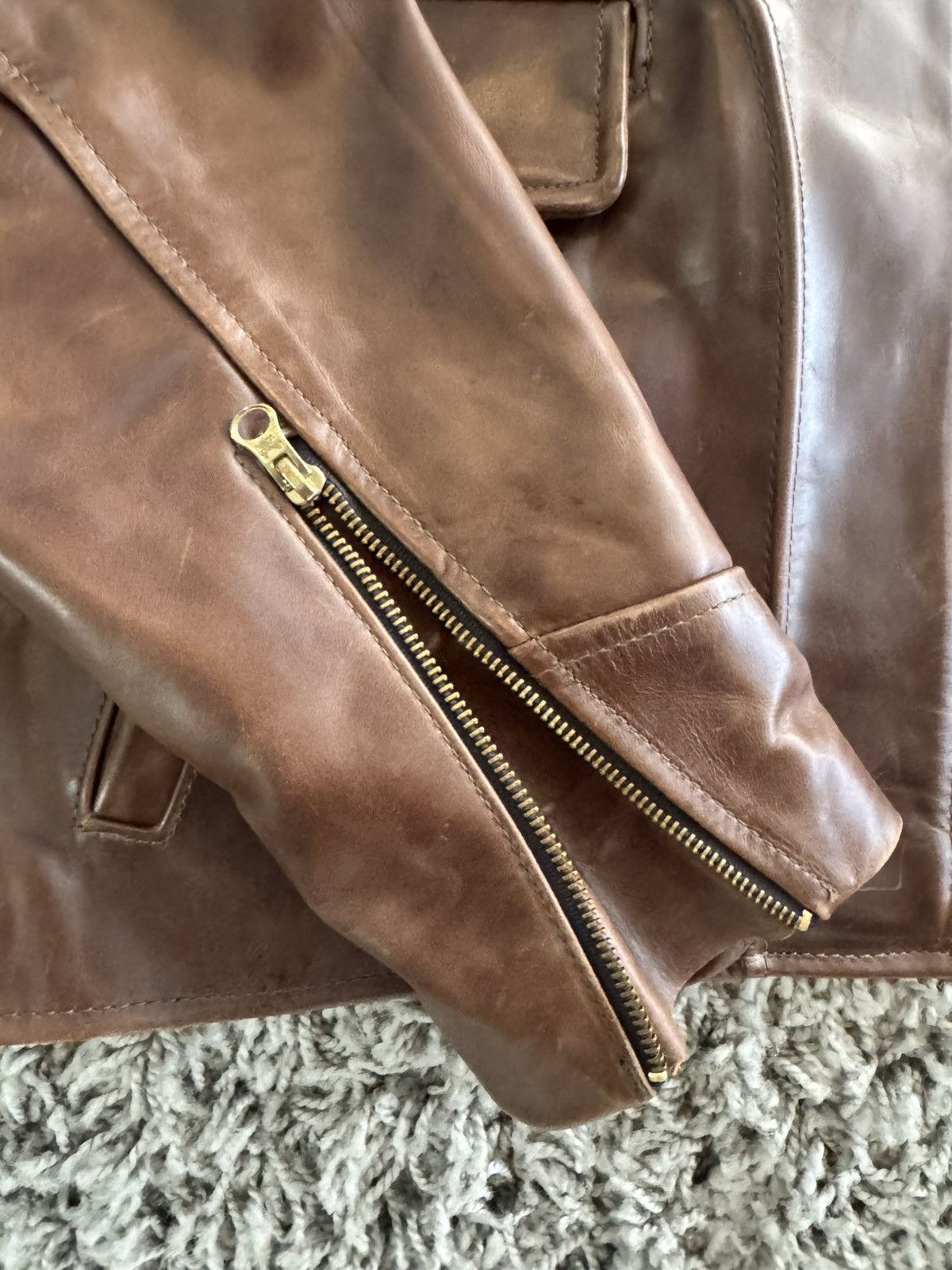 Vanson Leathers Badass near dead stock Orvis x Vanson Ike jacket - size L Size US L / EU 52-54 / 3 - 6 Thumbnail