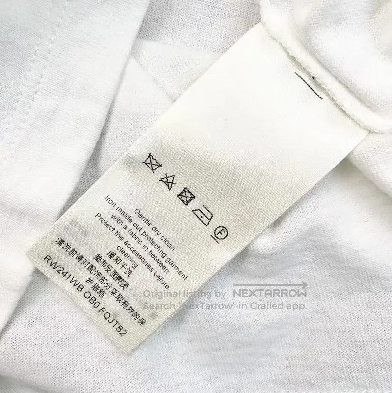 Louis Vuitton Louis Vuitton White Cotton Women's T. Size S / US 4 / IT 40 - 4 Thumbnail