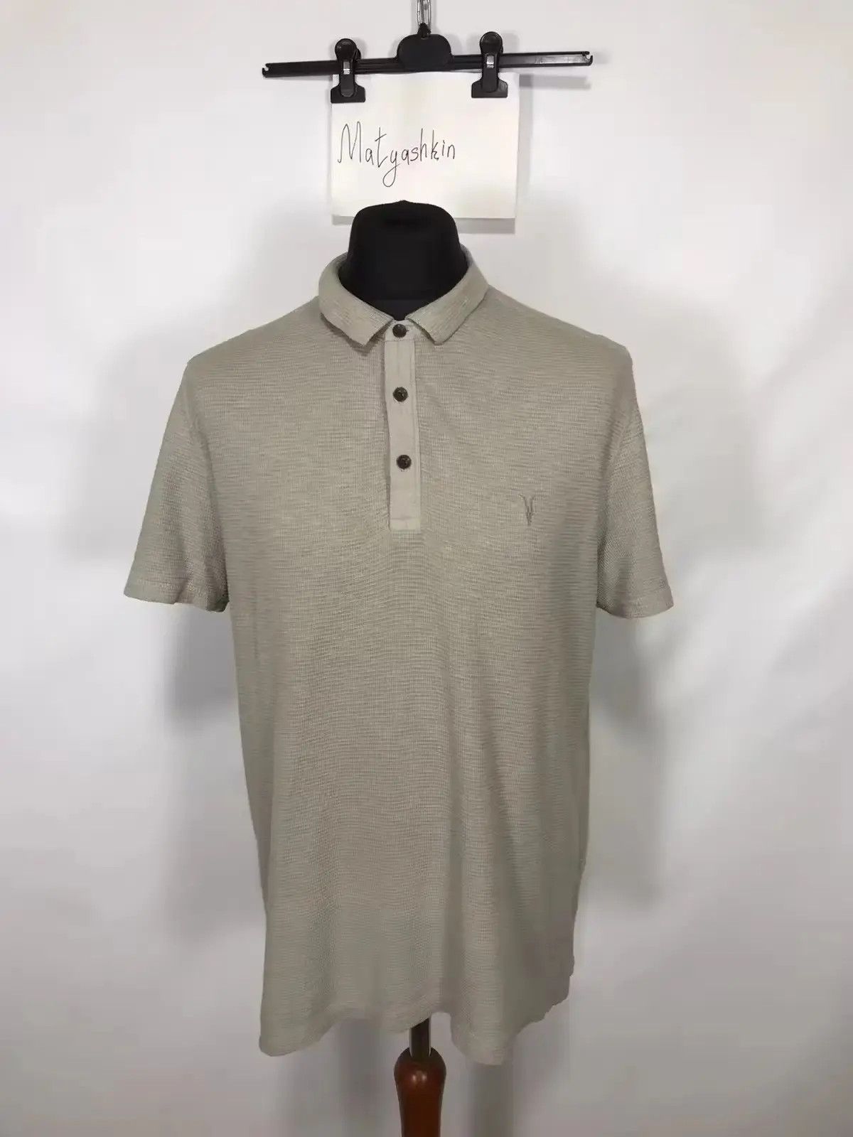 Allsaints × Japanese Brand All Saints Clash SS Polo size L Size US L / EU 52-54 / 3 - 1 Thumbnail