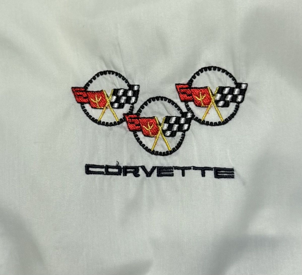 Vintage Corvette Nylon Racing Jacket Style Auto Vintage Rare Size US L / EU 52-54 / 3 - 7 Thumbnail