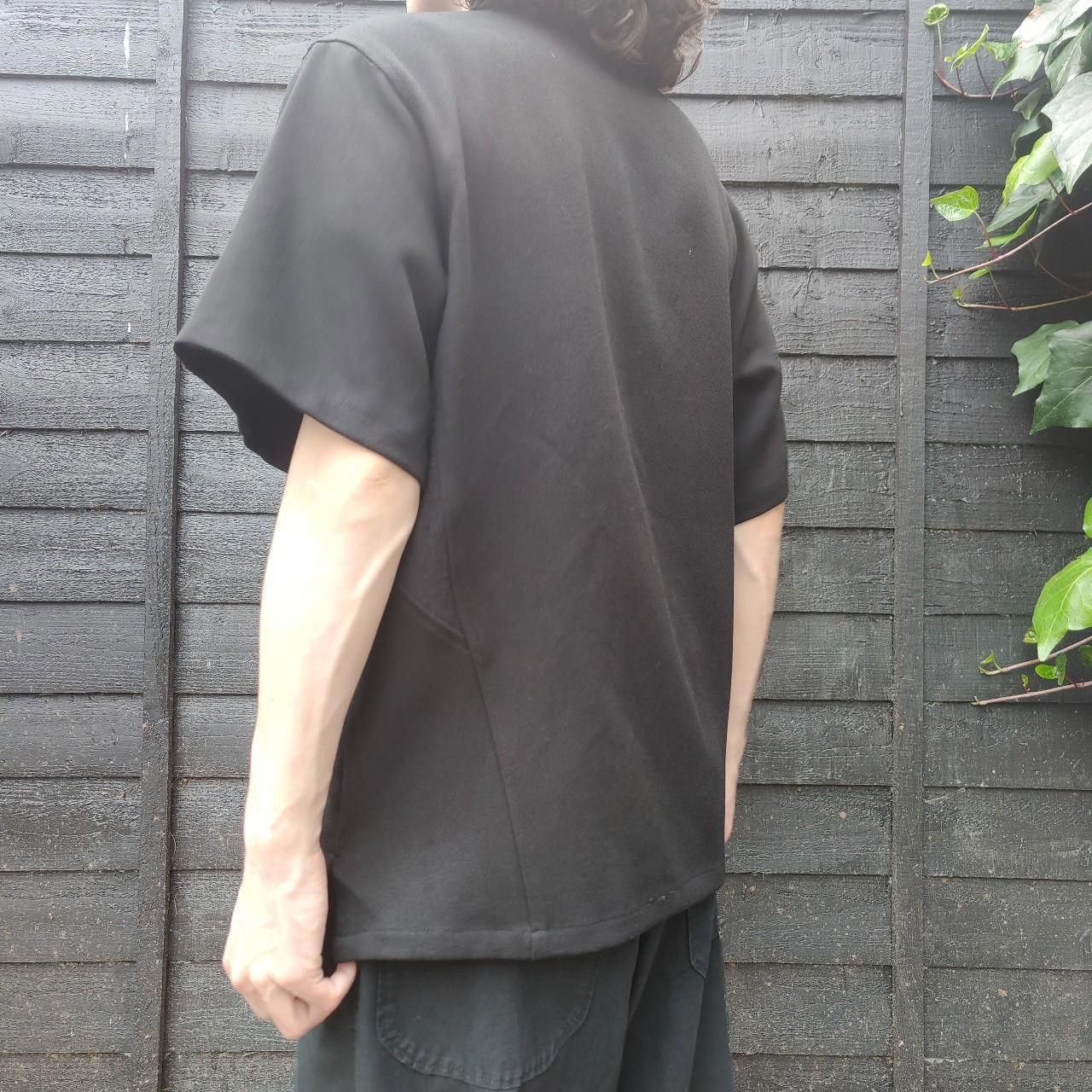 Other Japanese Black Boxy Short-Sleeve Shirt Size US L / EU 52-54 / 3 - 5 Thumbnail