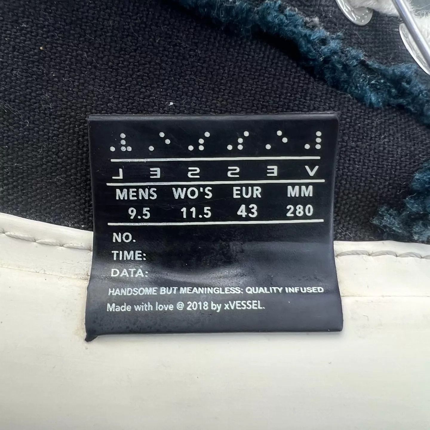 Other VANNESS WU 2.0 Pudino Black & White 43 Size US 10 / EU 43 - 4 Thumbnail