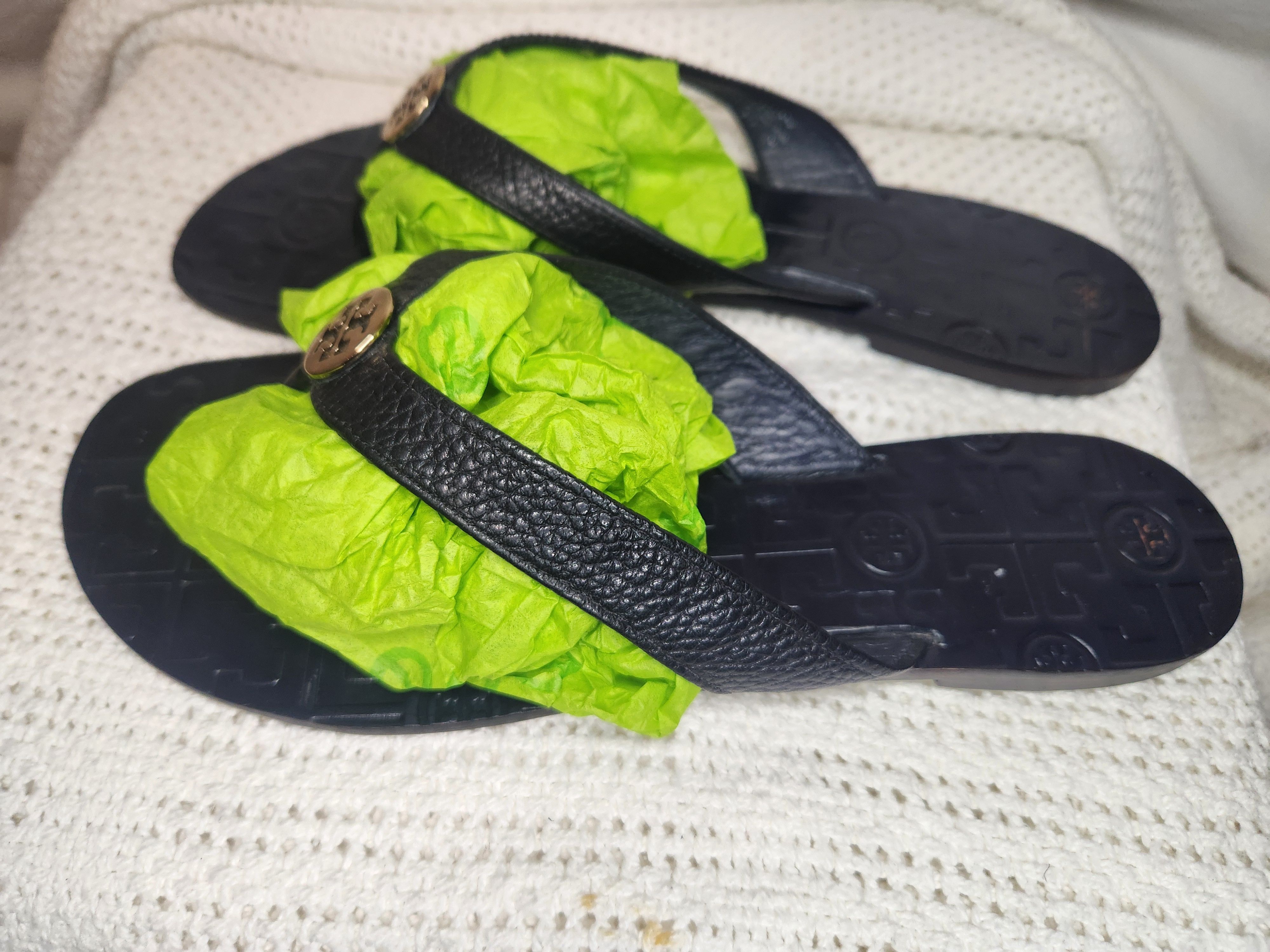 Tory Burch THONG FLIP FLOP Size US 10 / IT 40 - 3 Thumbnail