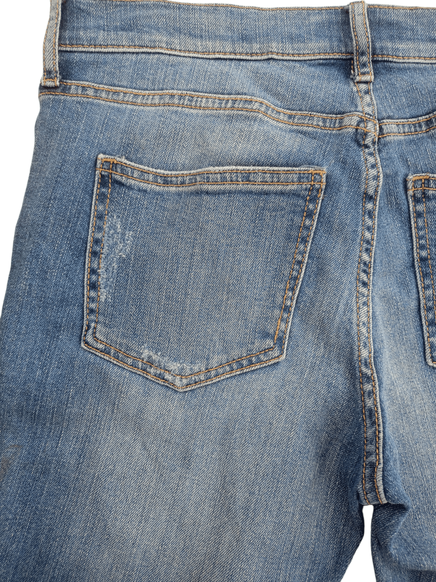 Banana Republic BANANA REPUBLIC Slim Fit Distressed Streetwear Jeans Size 26" / US 2 / IT 38 - 22 Thumbnail
