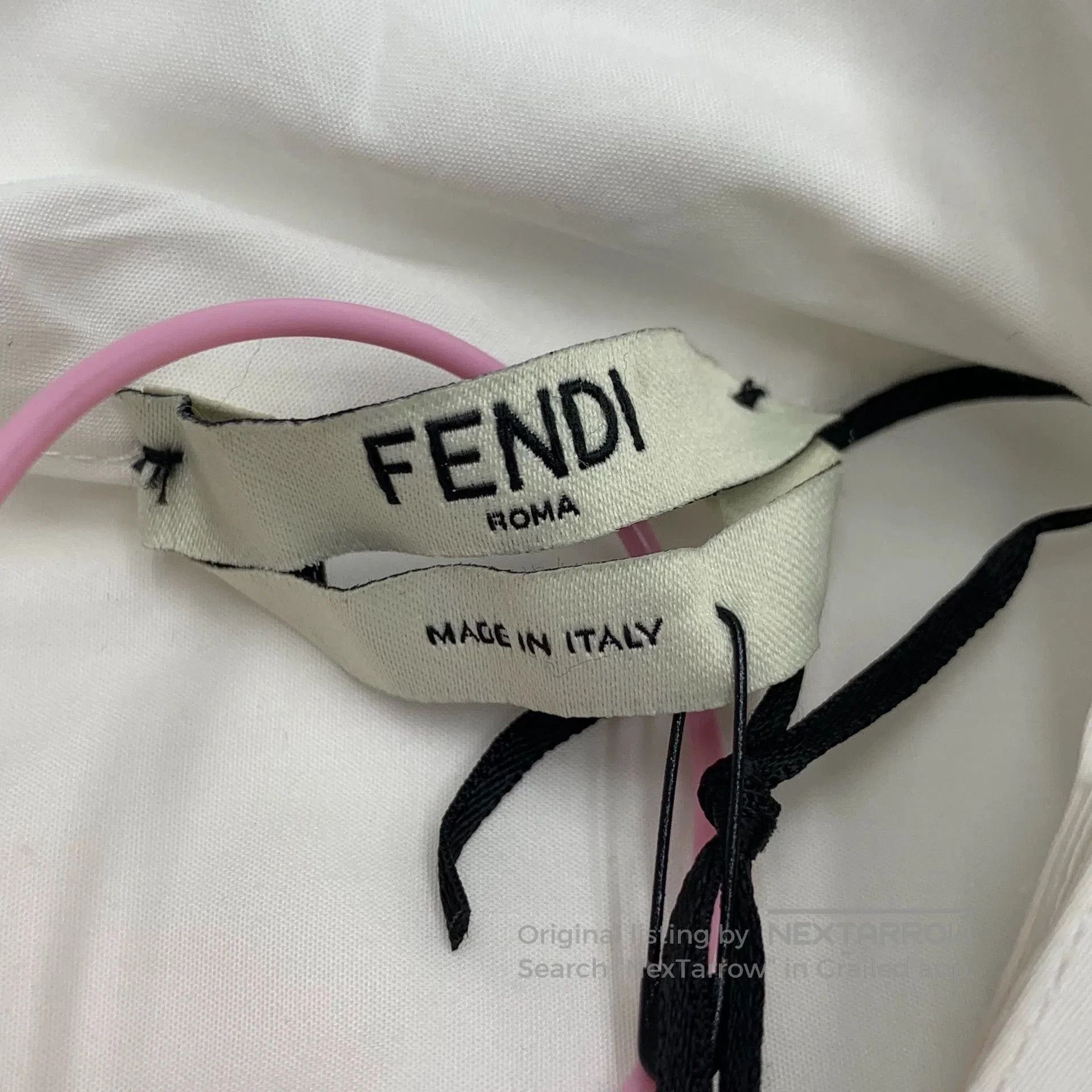 Fendi FENDI White Cotton Shirt Size 42. Size US XS / EU 42 / 0 - 4 Thumbnail