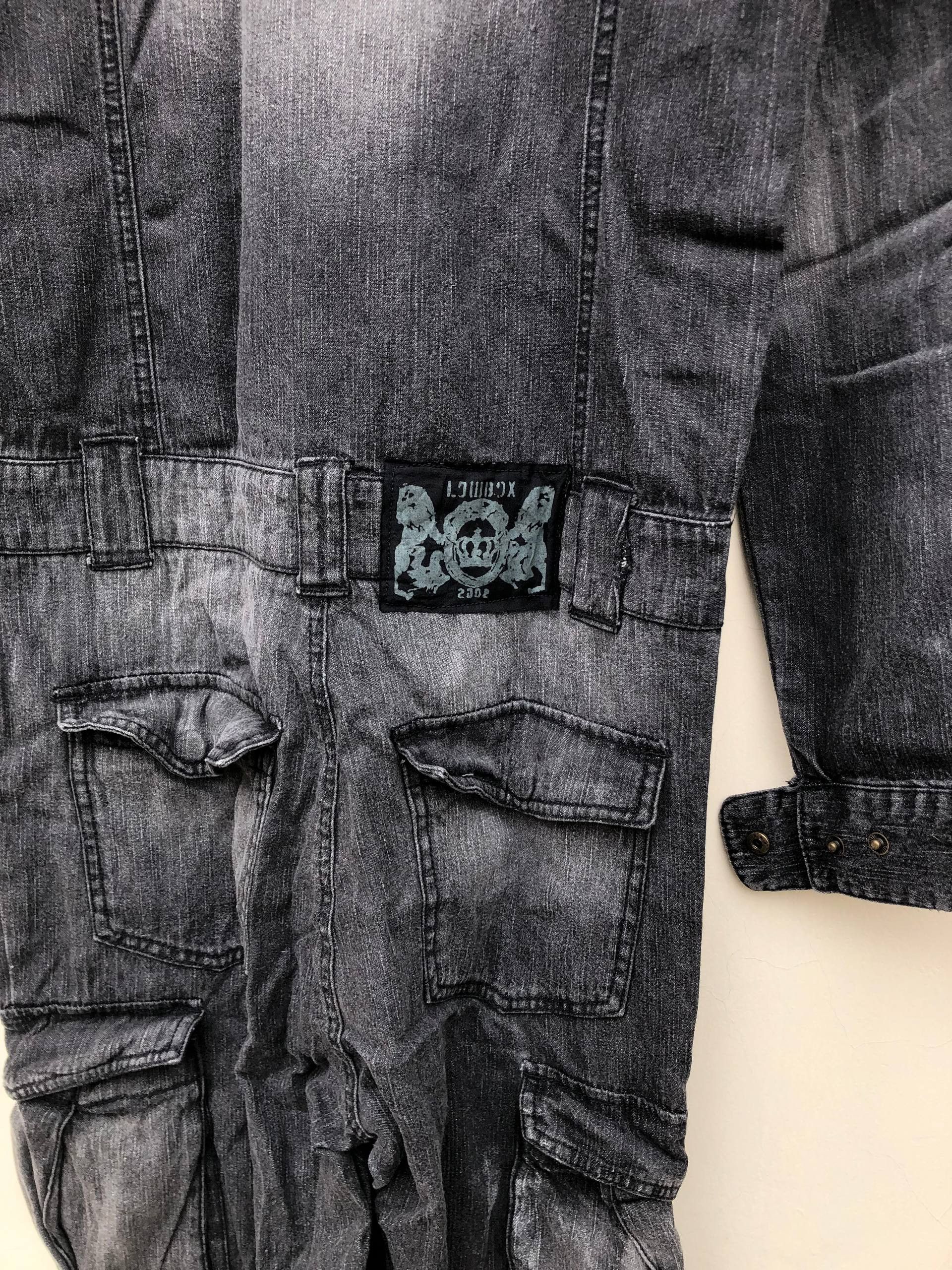If Six Was Nine Lowbox Overalls Fading Jeans Size US 31 - 8 Thumbnail
