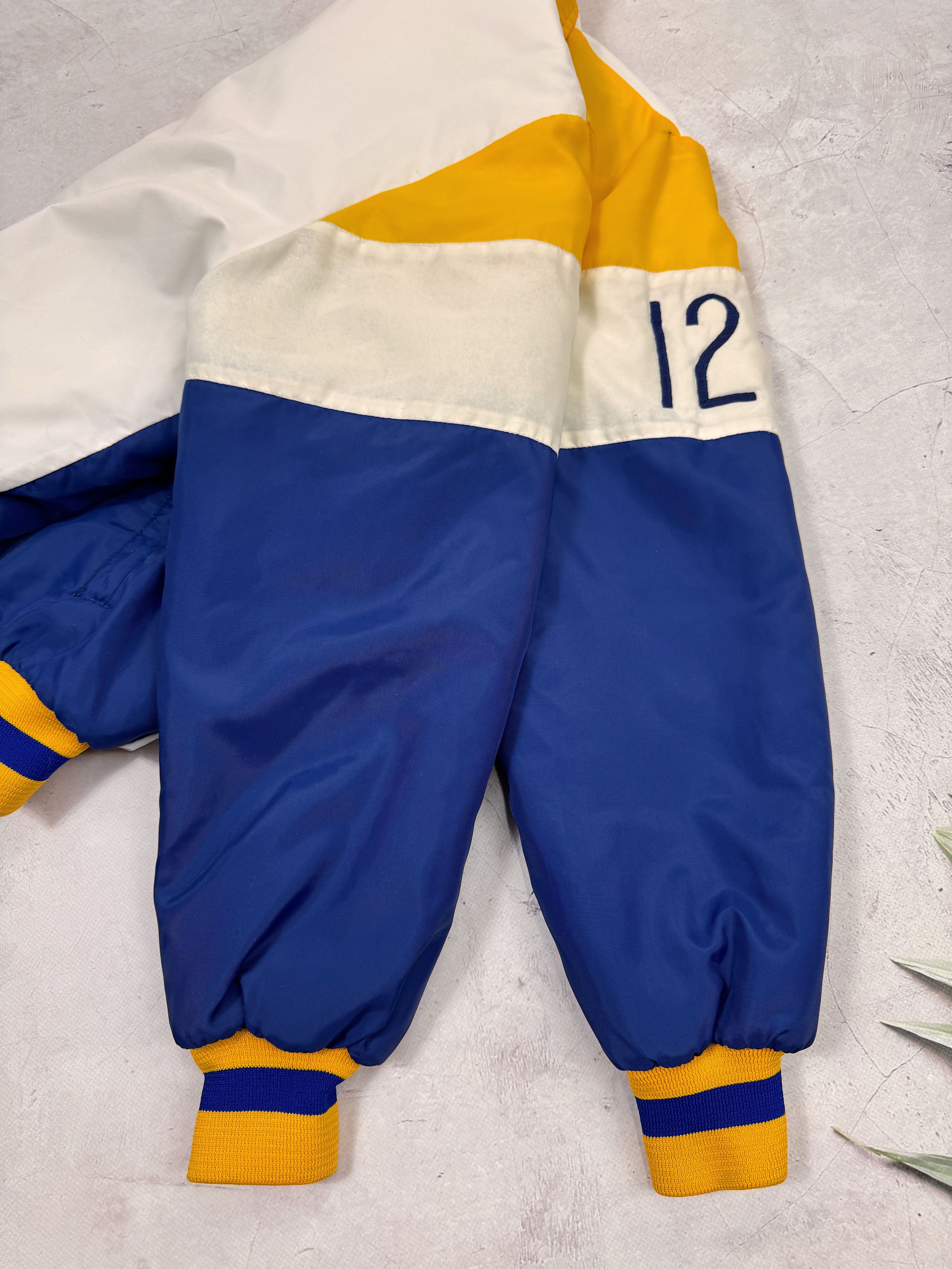 NHL × Vintage 80s Buffalo Sabres Members Jacket #12 NHL by Shain Size US L / EU 52-54 / 3 - 7 Thumbnail