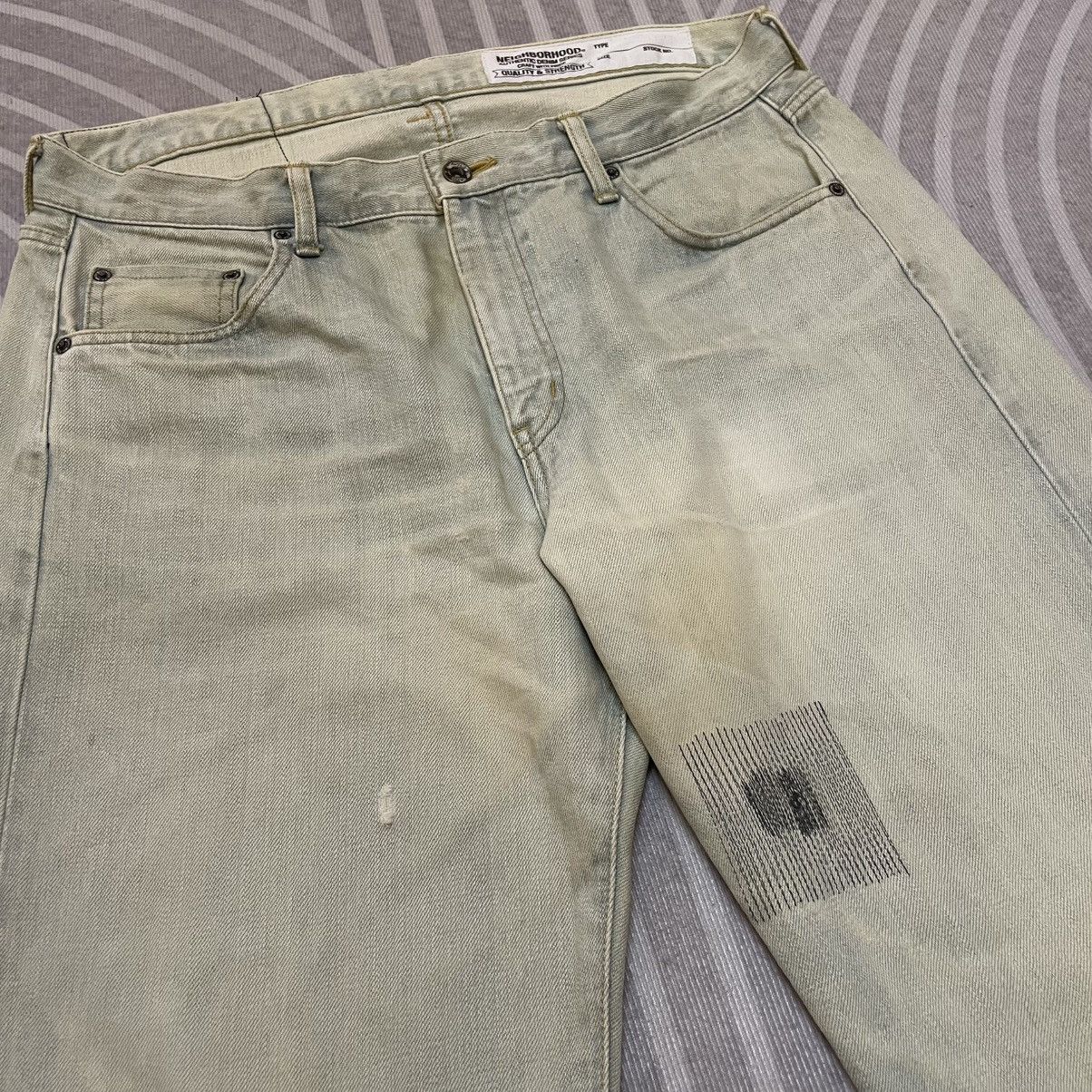 Neighborhood Neighborhood Japan Selvedge Washed Denim Pants Size US 34 / EU 50 - 3 Thumbnail