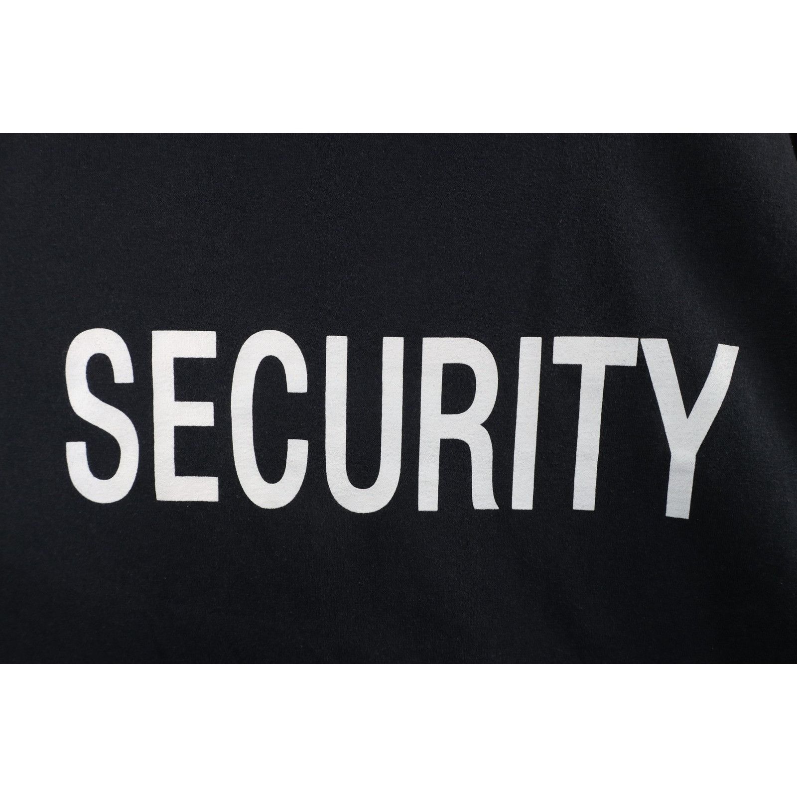 Vintage Vintage 90s Streetwear Faded Spell Out Security T-Shirt 3XL Size US XXL / EU 58 / 5 - 4 Thumbnail